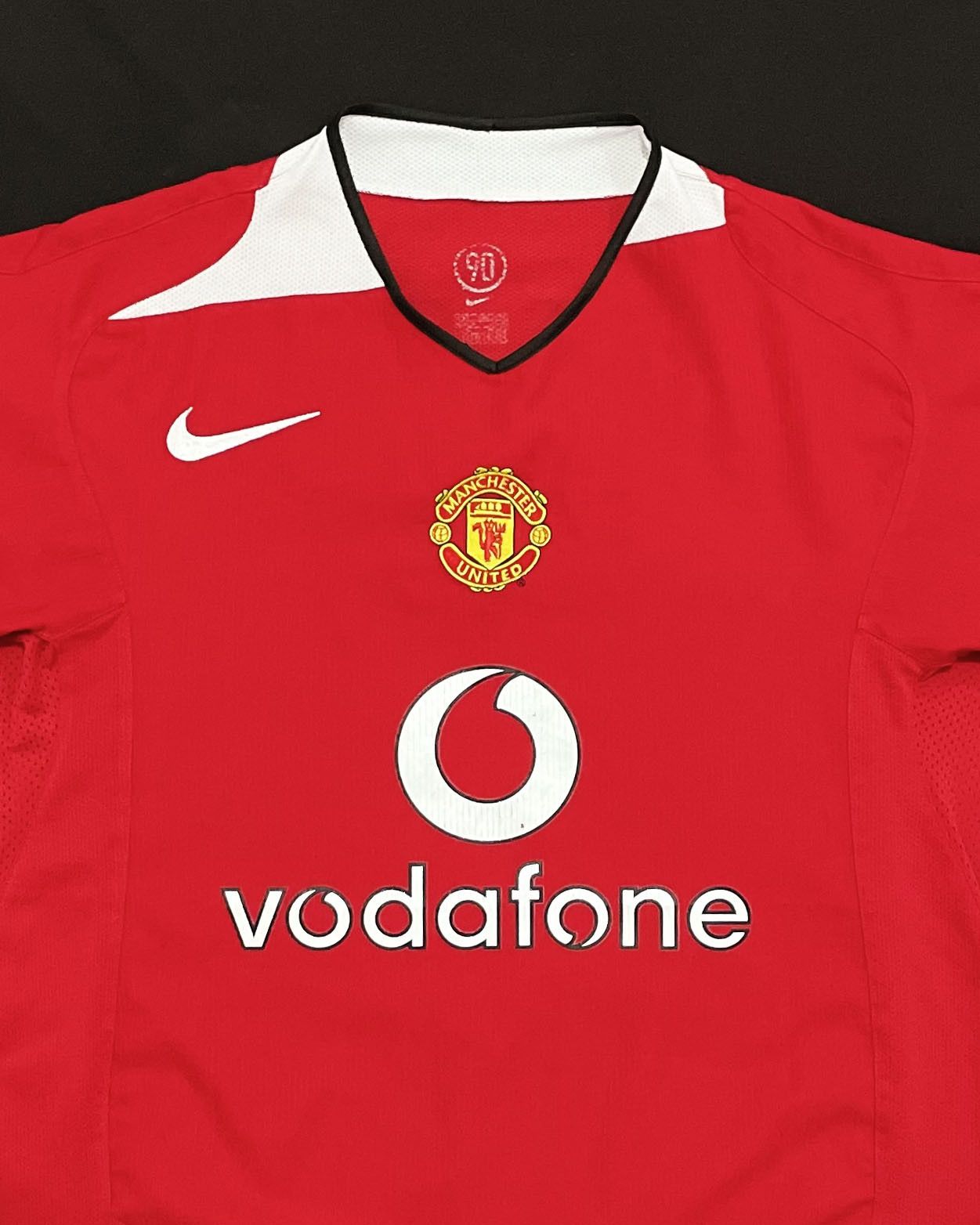 Nike Manchester United Home Kit 2004 2005 2006 Name set Saha Size US M / EU 48-50 / 2 - 3 Thumbnail