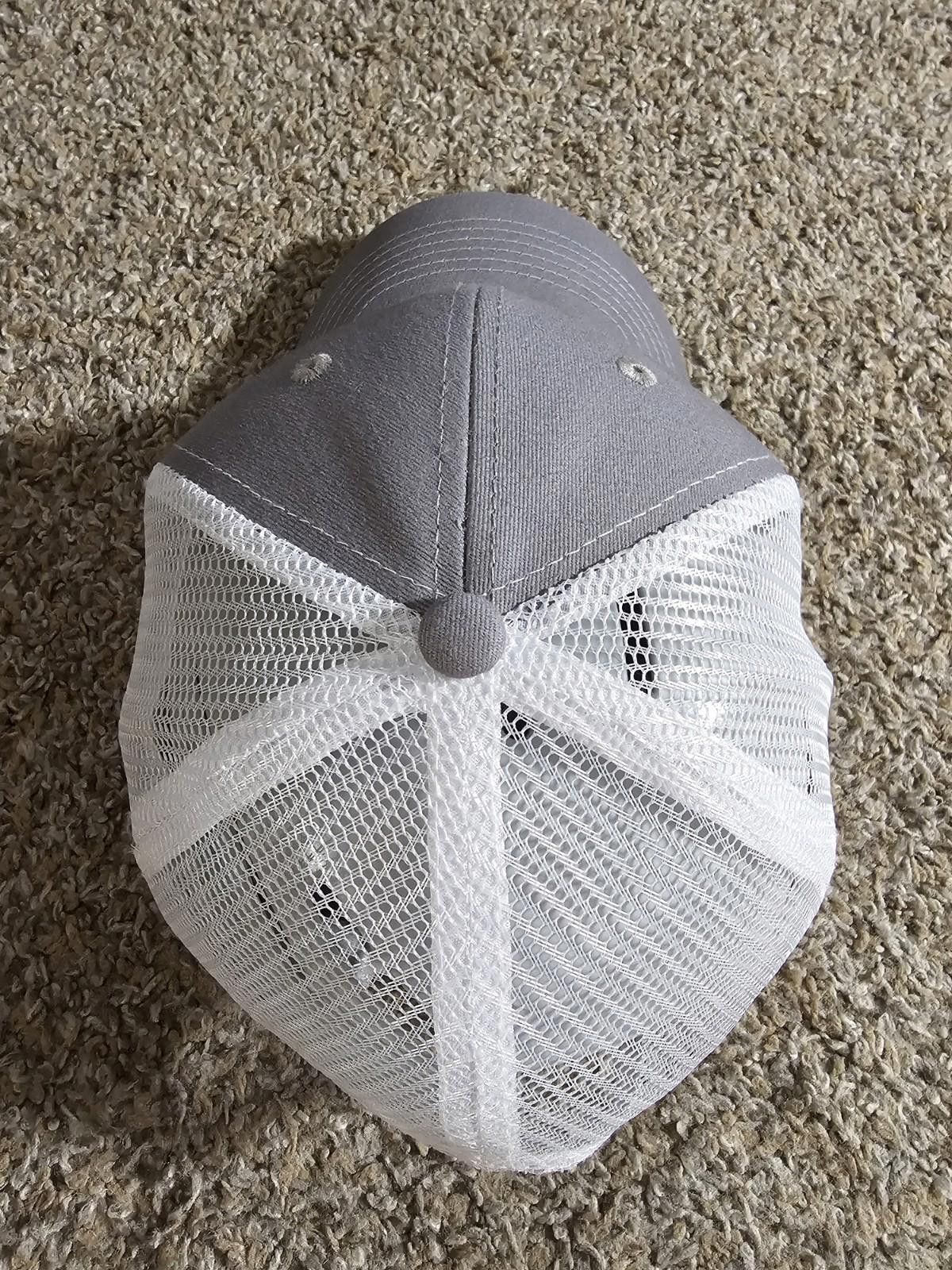 Designer Agrimaster Snapback Gray Mesh Trucker Hat Size ONE SIZE - 3 Thumbnail