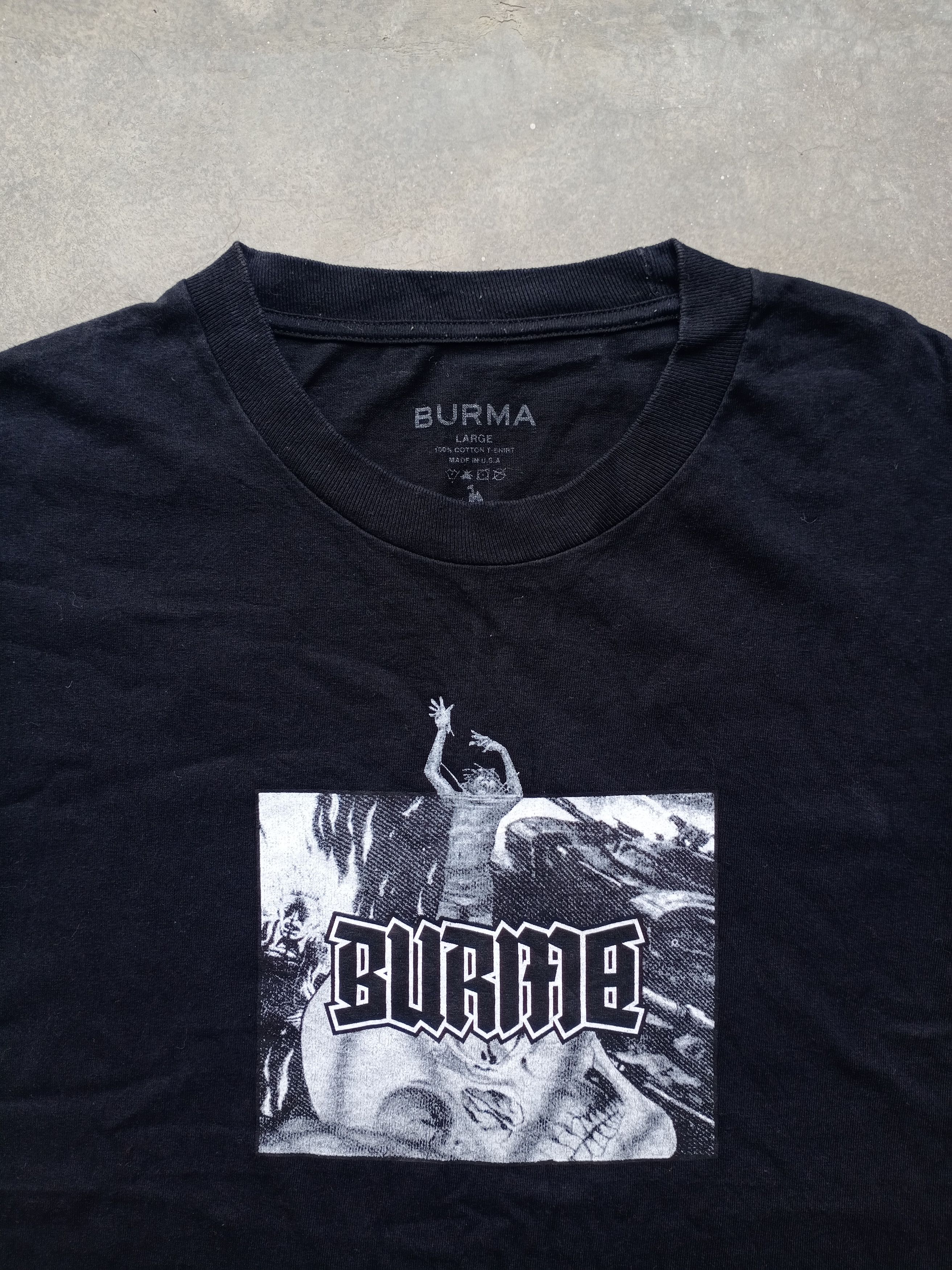 Burma BURMA DROWNING TEE SKULL MADE IN USA Size US L / EU 52-54 / 3 - 2 Thumbnail