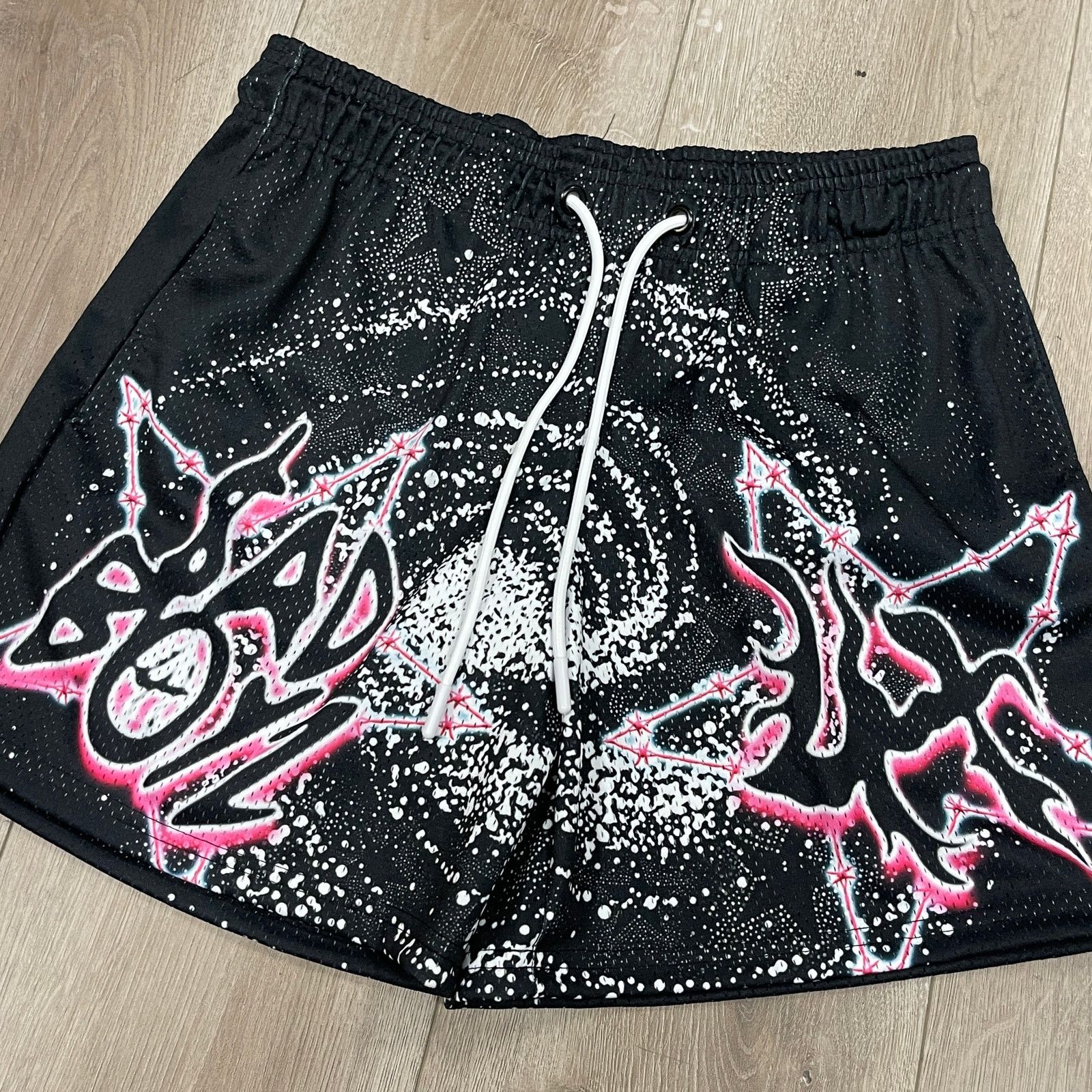 Lost hills Lost Hills Sad Boyz Junior H Galaxy Stars Shorts size M Size US 28 / EU 44 - 2 Thumbnail