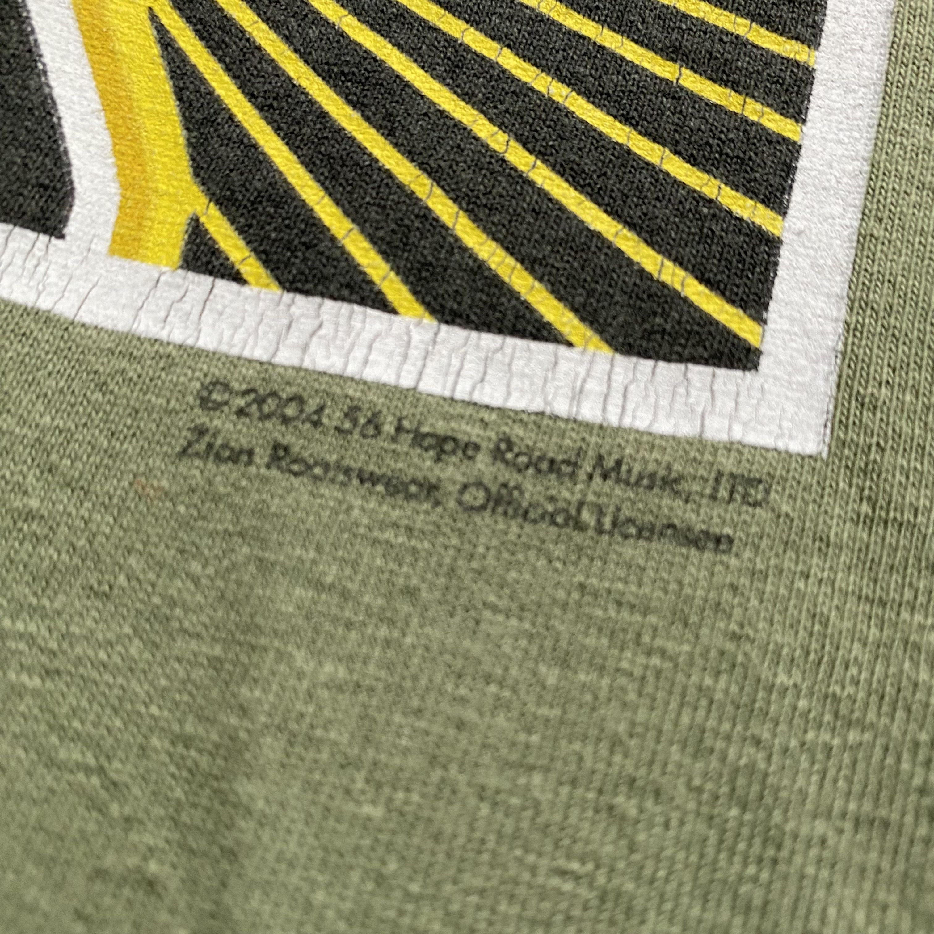 Bob Marley Vintage BOB MARLEY Faded tee licensed Zion y2k Rastafarian Size US L / EU 52-54 / 3 - 5 Thumbnail