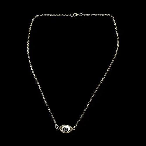 Jewelry Hirakawa x Akai Eye Ball Necklace Punk Grunge Chain Size ONE SIZE - 8 Thumbnail