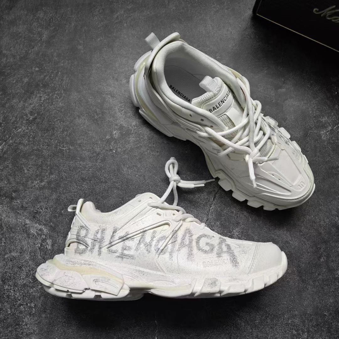 Balenciaga BALENCIAGA TRACK White EU40 New Box Size US 7 / EU 40 - 6 Thumbnail