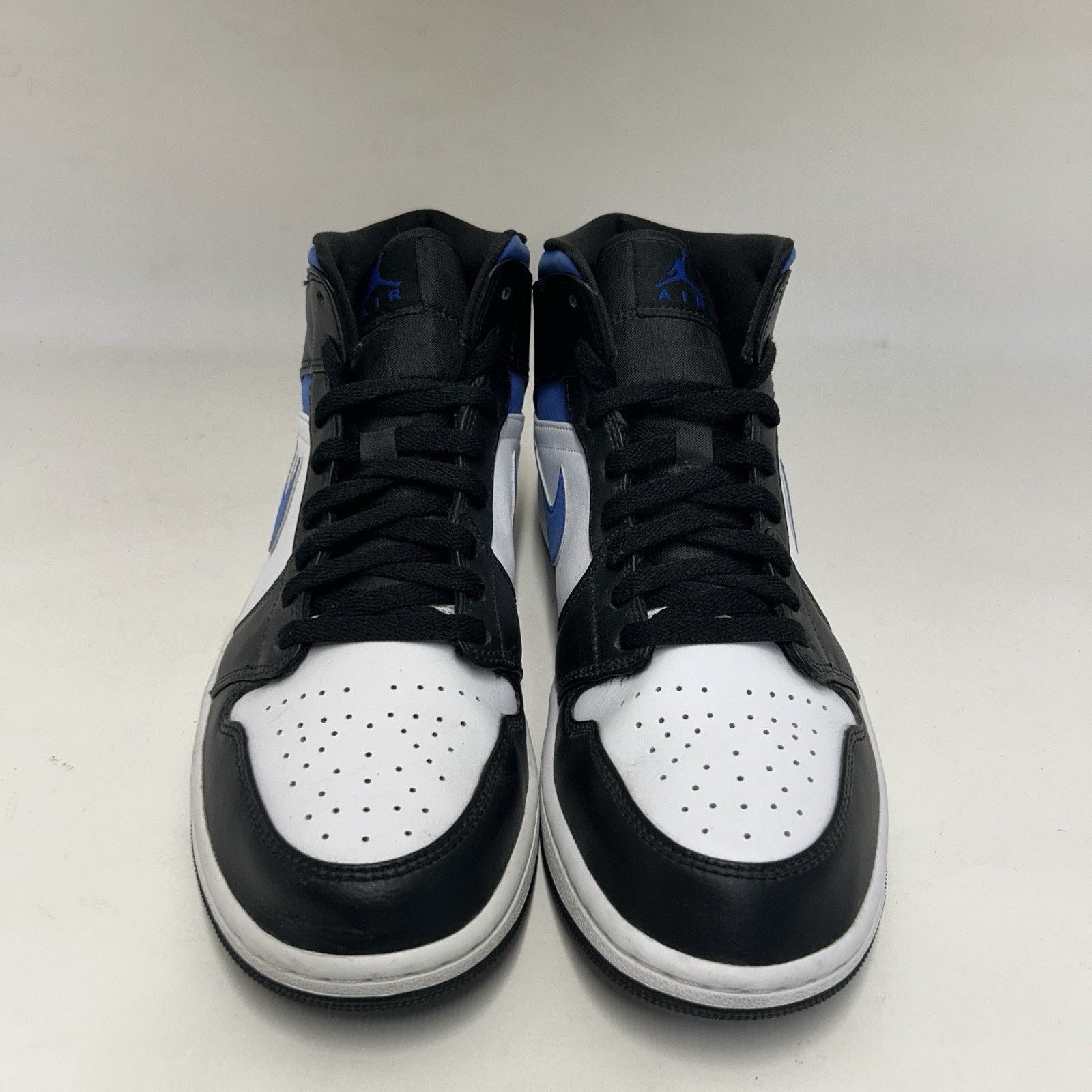 Jordan Brand Nike Air Jordan 1 Mid Retro “Racer Blue White Black” Size US 10.5 / EU 43-44 - 2 Thumbnail