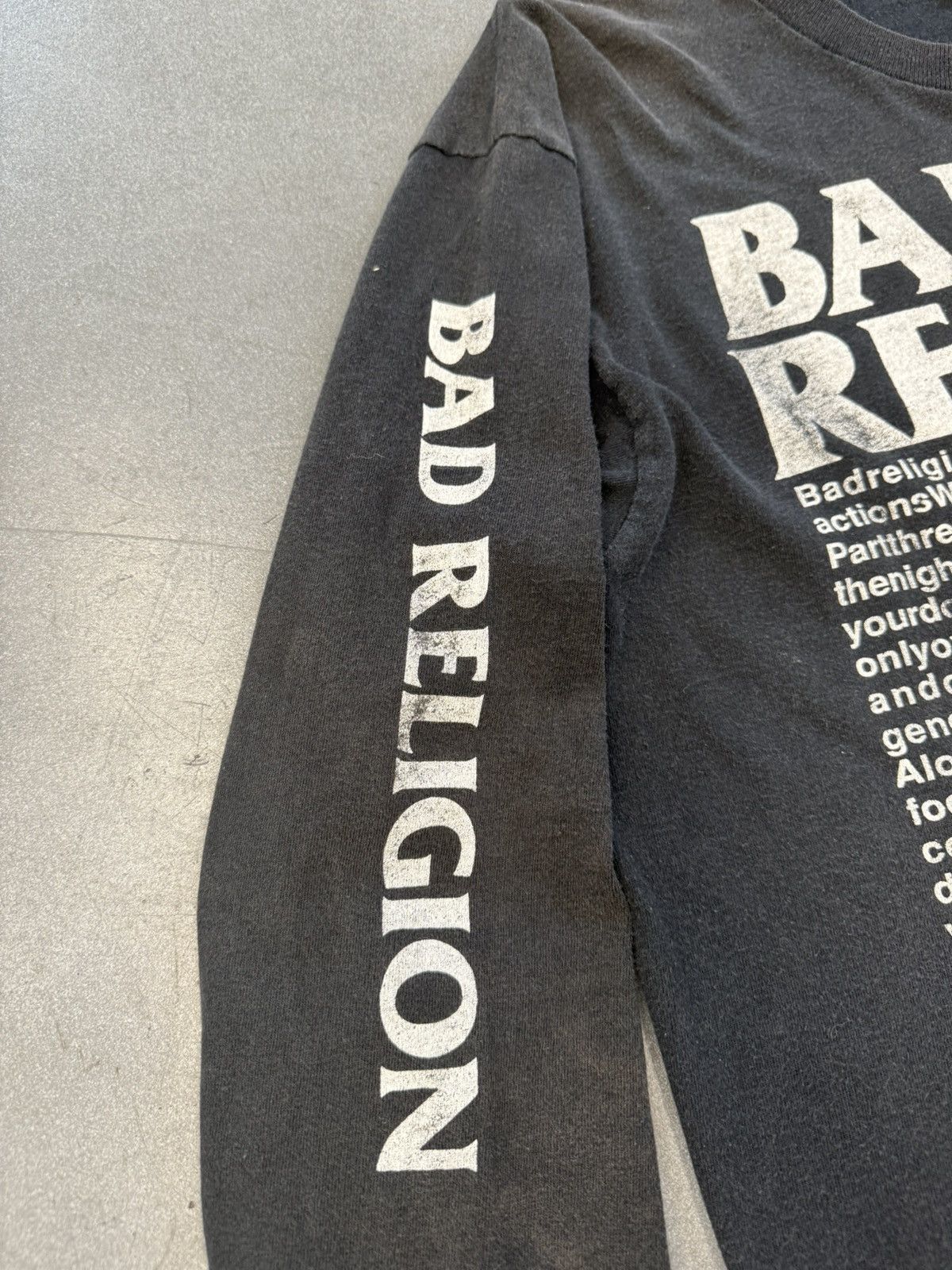 Other 1993 Vintage Bad Religion Recipe For Hate Long Sleeve Tee Size US XL / EU 56 / 4 - 7 Thumbnail
