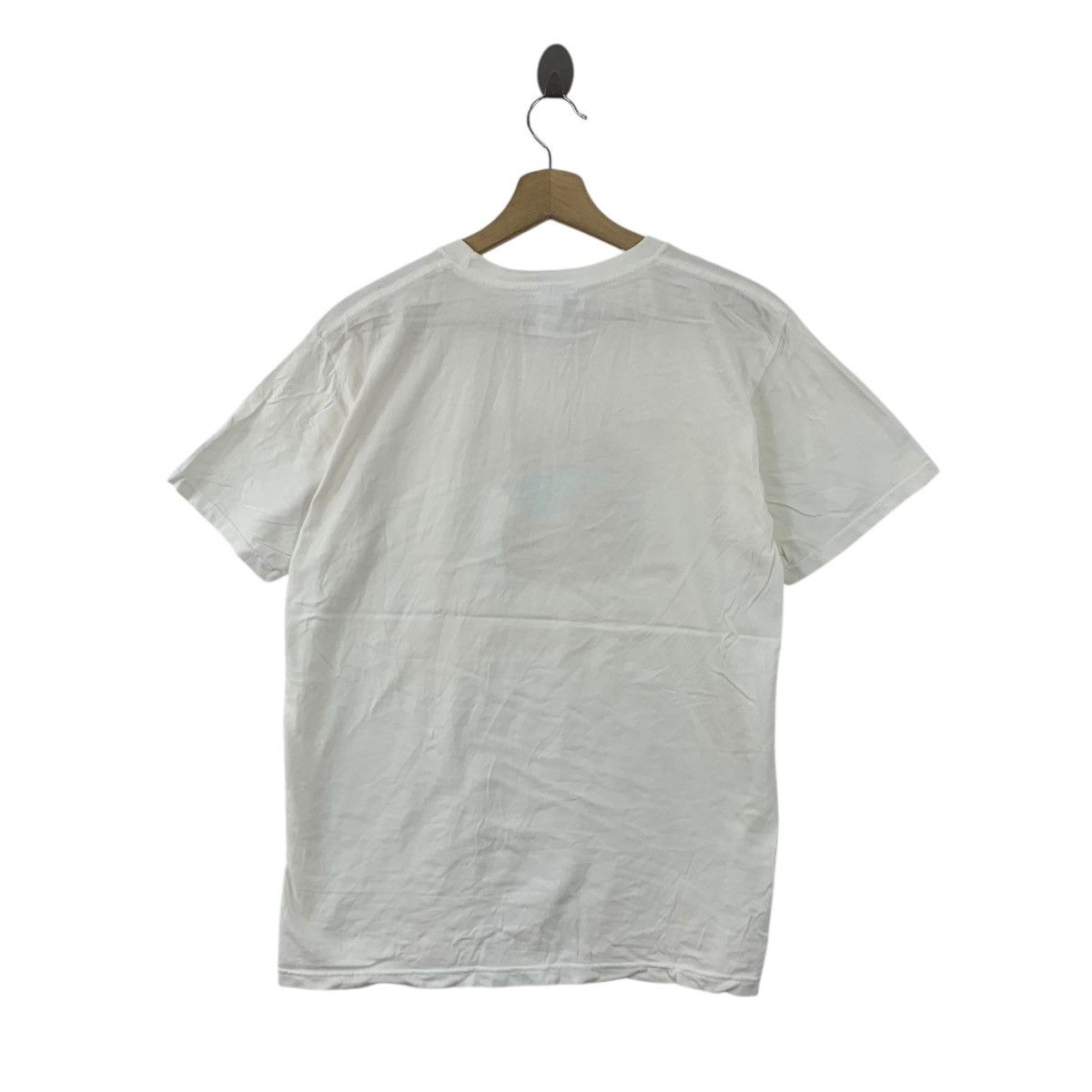 Vintage GUDETAMA AMY SANRIO Anthropomorphic Yolk Tee Shirt Top Size L / US 10 / IT 46 - 4 Thumbnail