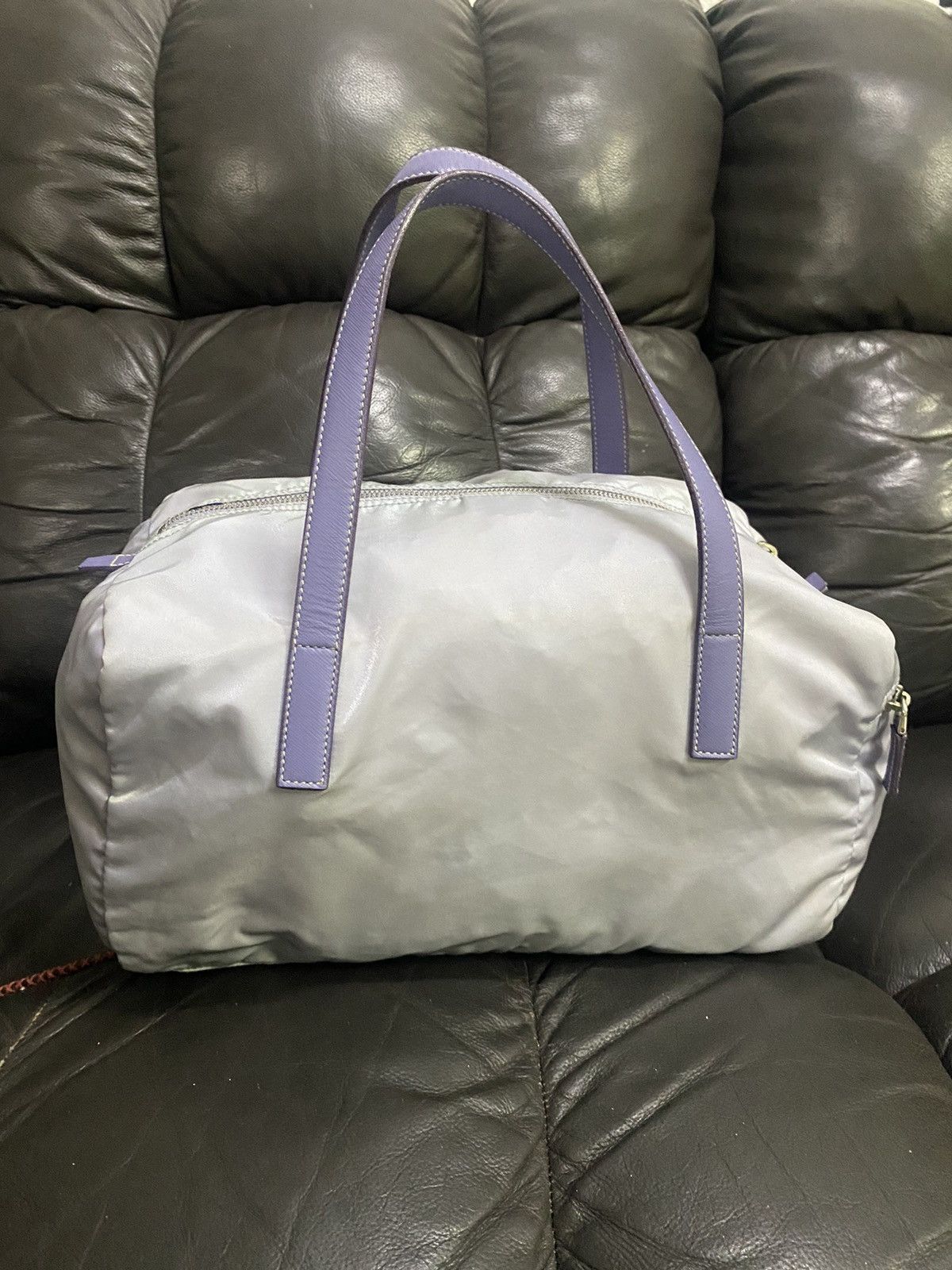 Prada Authentic Prada Tessuto Nyalon Boston Hand Bag Size ONE SIZE - 2 Thumbnail