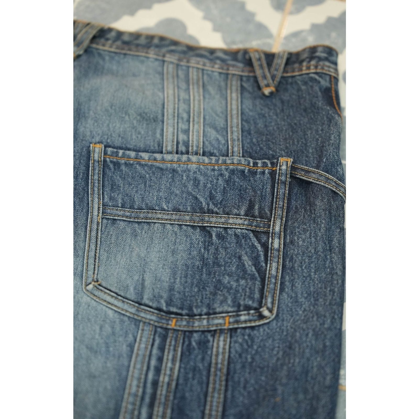 Marithe + Francois Girbaud *Very Rare* 1 of 1 Sample Girbaud Jeans Size US 34 / EU 50 - 9 Thumbnail