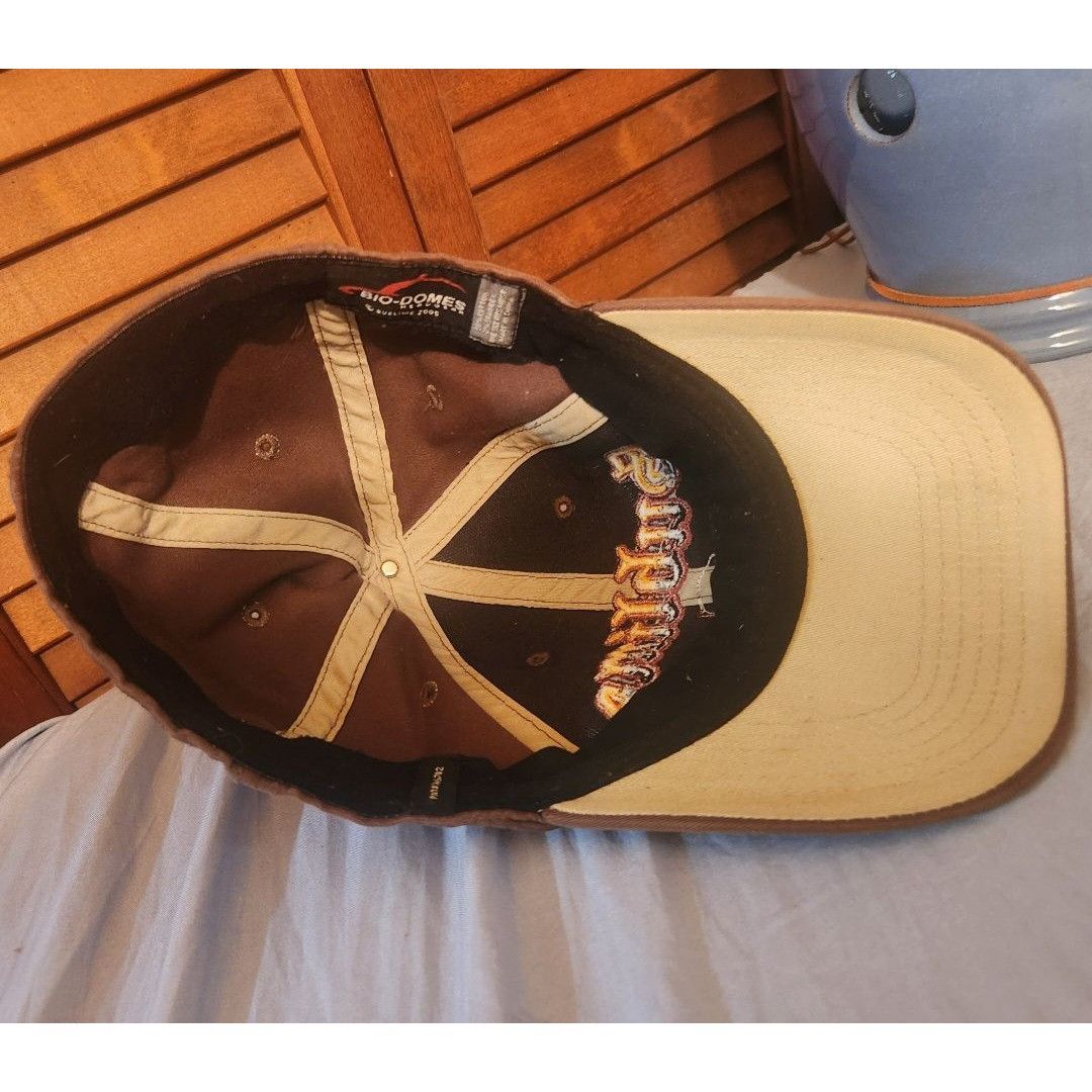 Vintage Sublime LBC Brown Bio-Domes Baseball Hat Vtg 98% Cotton 2% Size ONE SIZE - 10 Thumbnail
