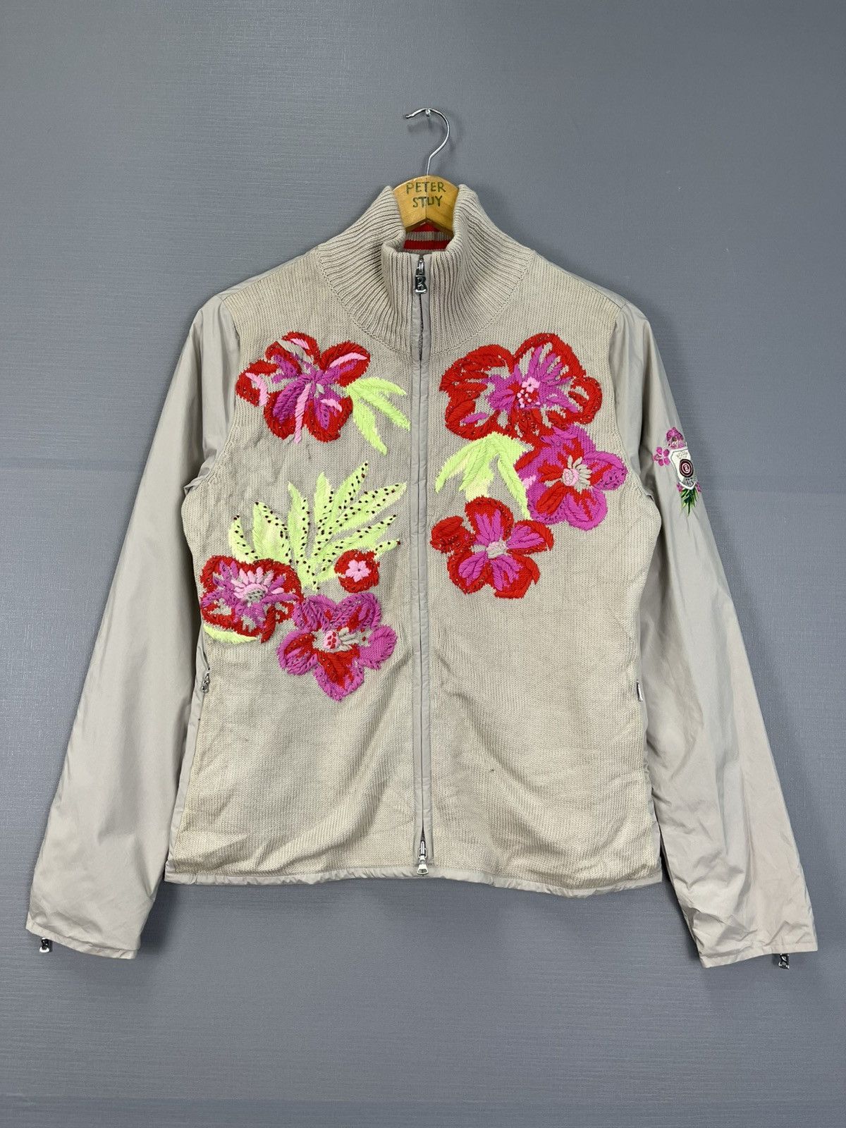 Bogner Bogner knitted Flower Sweater Size US S / EU 44-46 / 1 - 1 Thumbnail