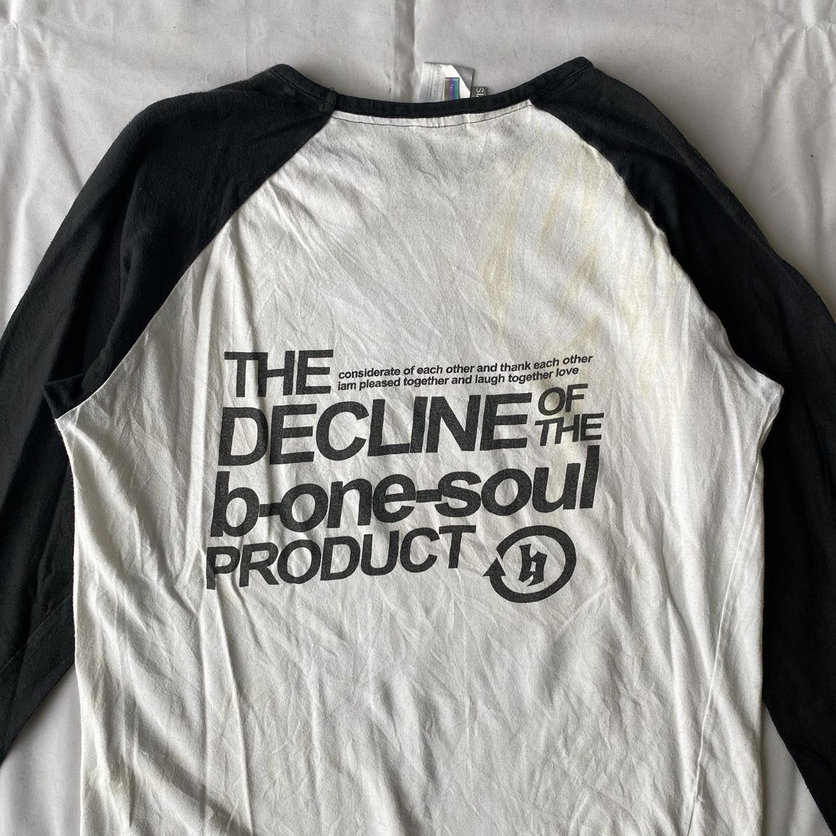 Japanese Brand × Seditionaries × Vintage Japanese Vintage Raglan by B-One Soul Long Sleeve Tees Size US XL / EU 56 / 4 - 8 Thumbnail