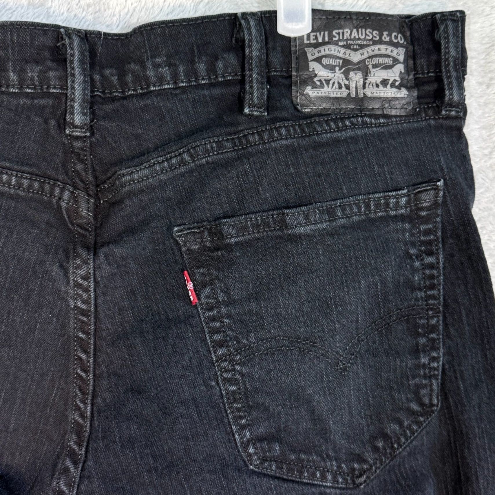 Levi's Levi’s 511 Slim Fit Jeans Men’s 38 x 32 Black Dark Wash Denim Straight Leg Casual Jeans Size US 38 / EU 54 - 7 Thumbnail