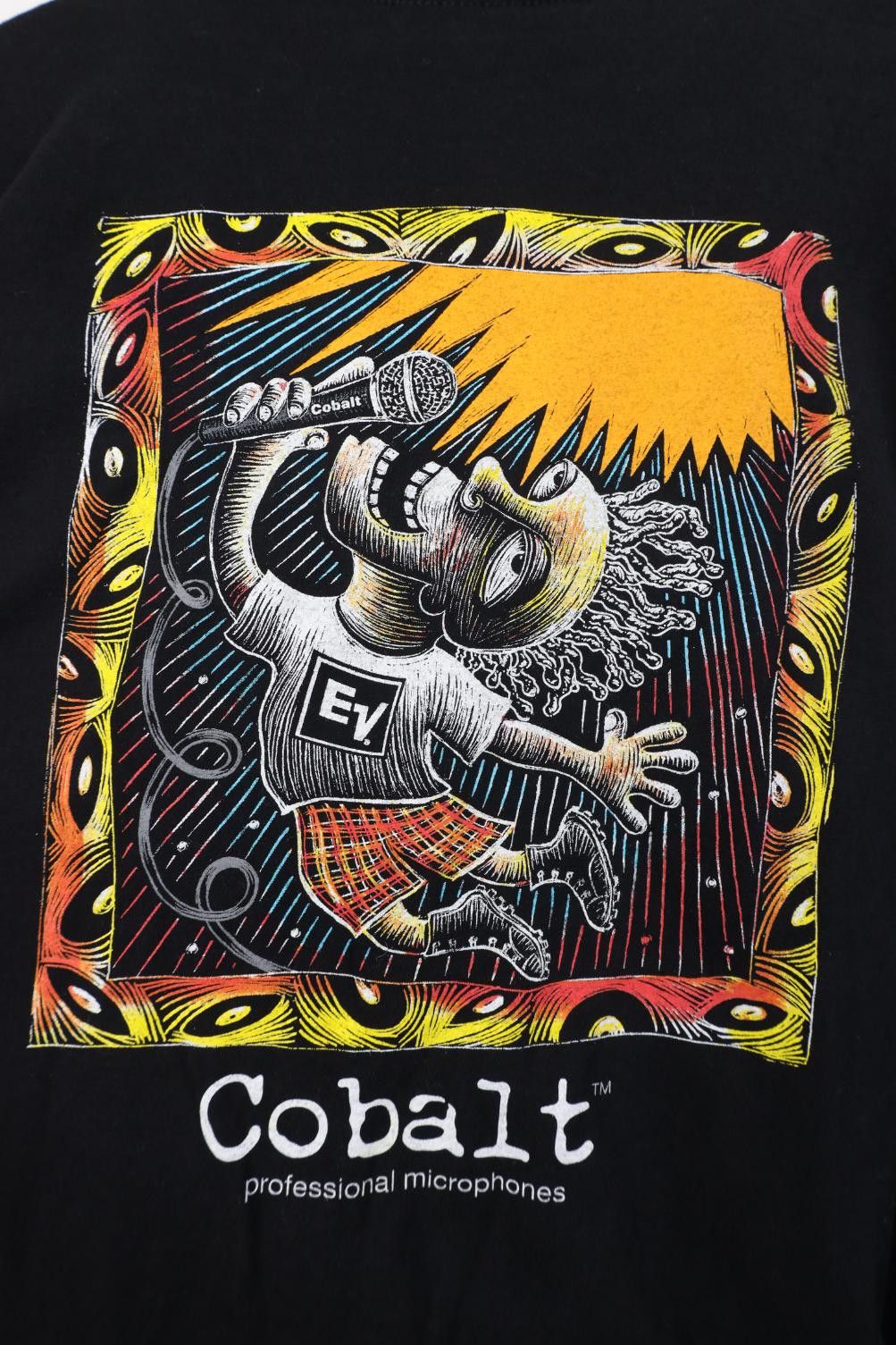 Vintage Vintage 90s Art Cobalt Professional Microphones T-Shirt Size US XXL / EU 58 / 5 - 10 Thumbnail