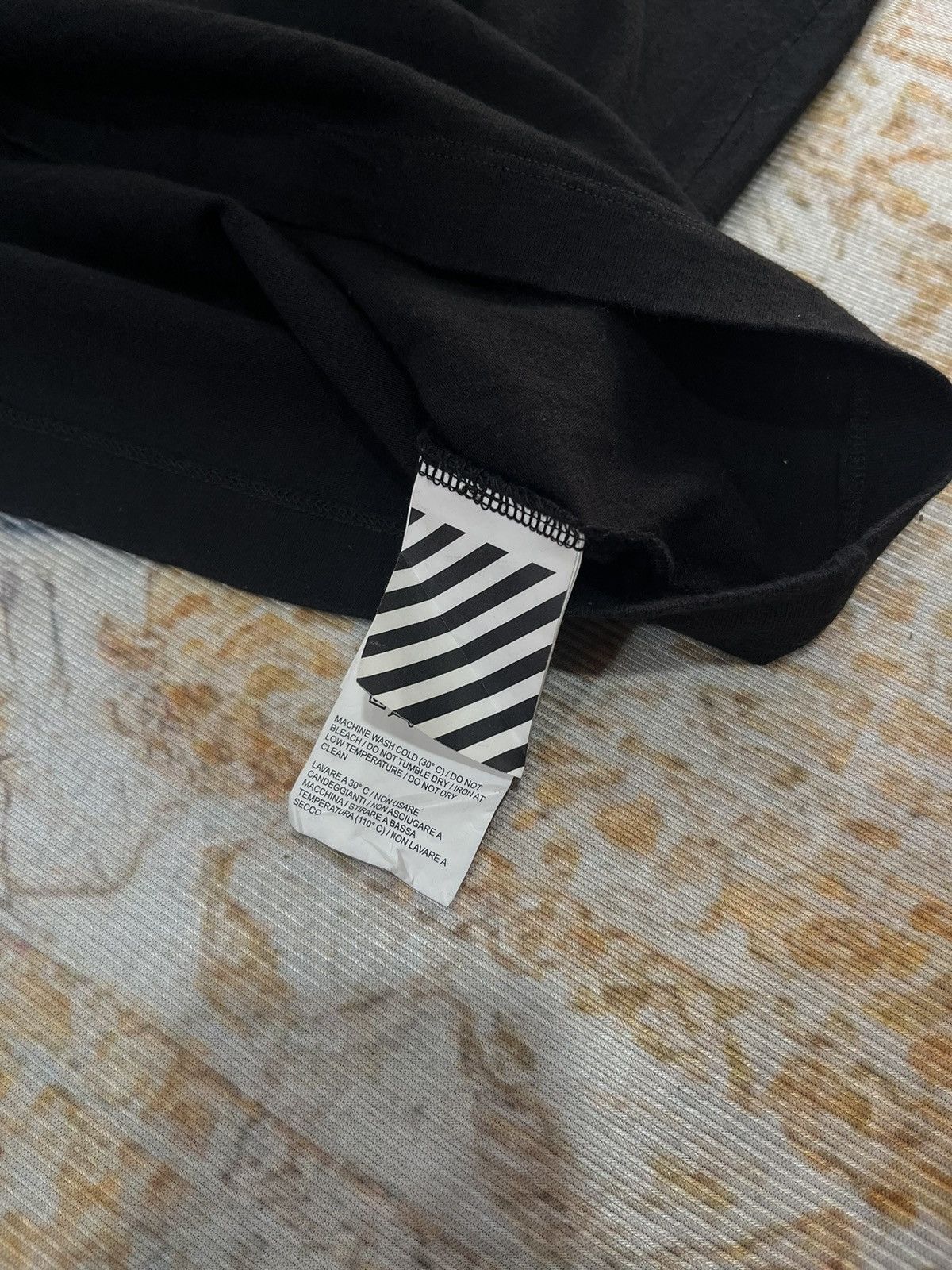 Off-White Off-White SS2019 Stencil “Impressionism” S/S Over Tee Size US XL / EU 56 / 4 - 4 Thumbnail