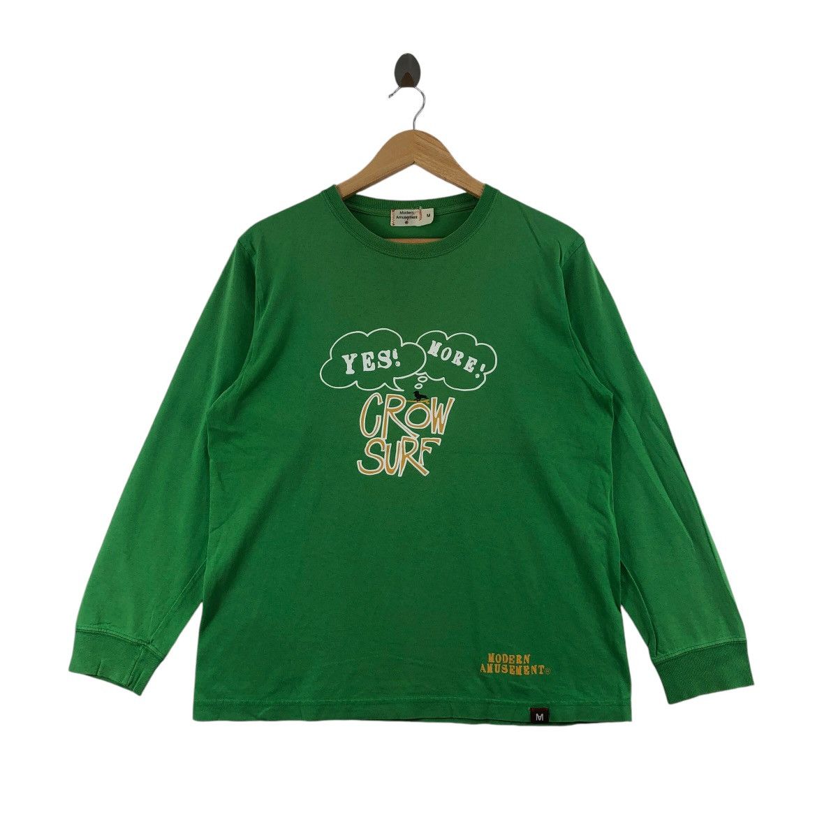 Japanese Brand × Modern Amusement Vintage 90s MODERN AMUSEMENT Long Sleeve Surfing Size US M / EU 48-50 / 2 - 1 Thumbnail