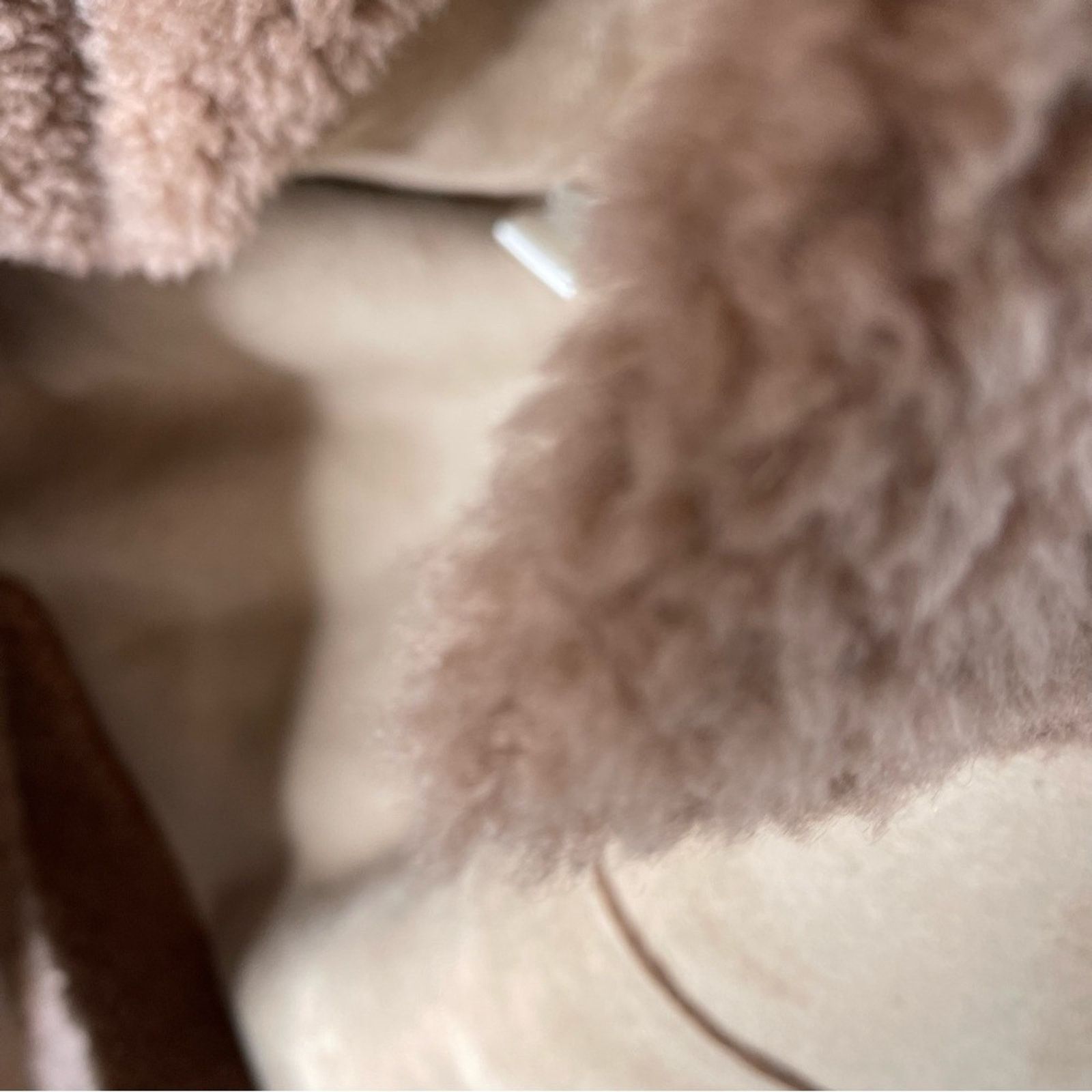 Zara NANUSHKA Imogene faux fur teddy oversized wool blend coat L Size L / US 10 / IT 46 - 11 Thumbnail