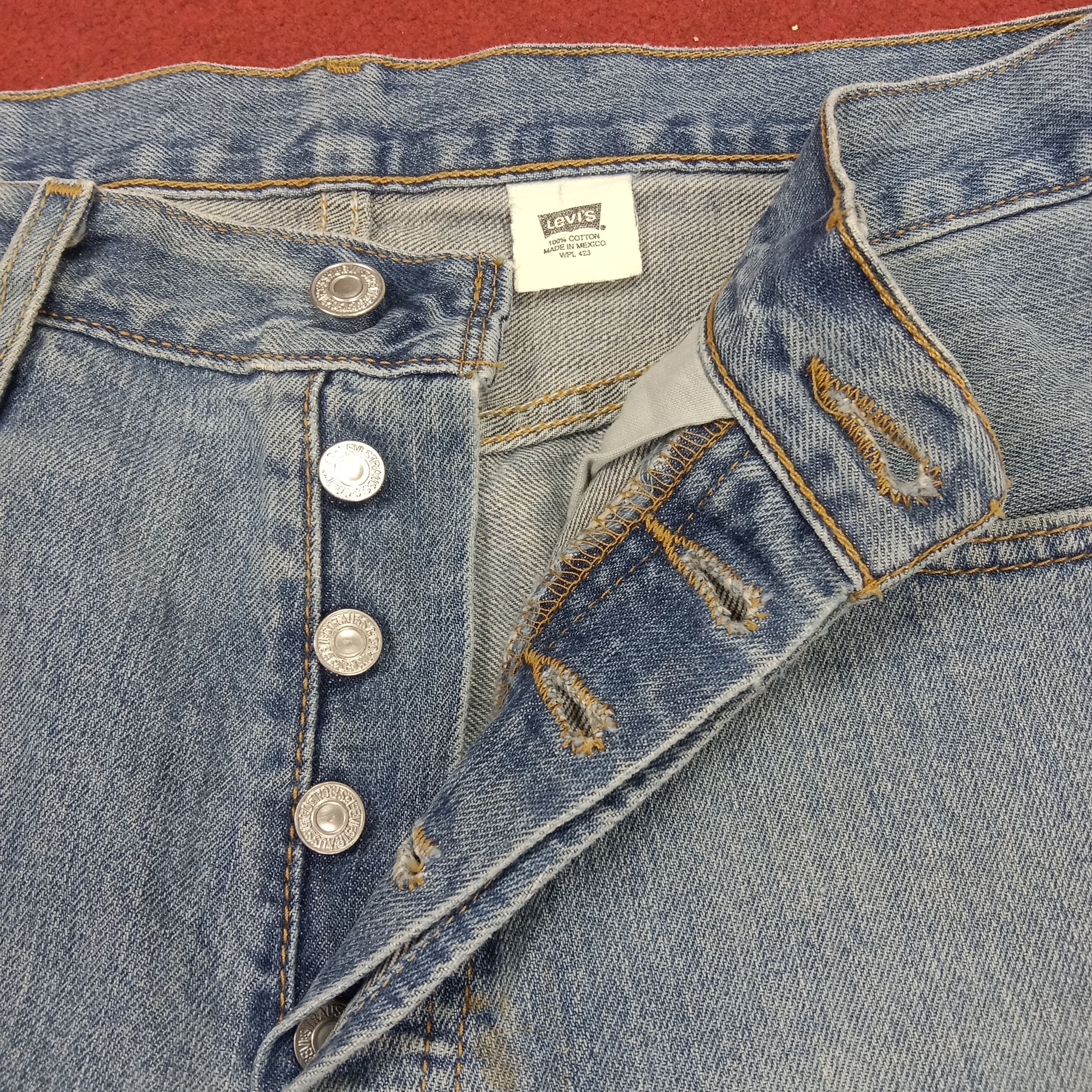Levi's Levis American Streetwear Style Distressed Jeans Size US 32 / EU 48 - 12 Thumbnail
