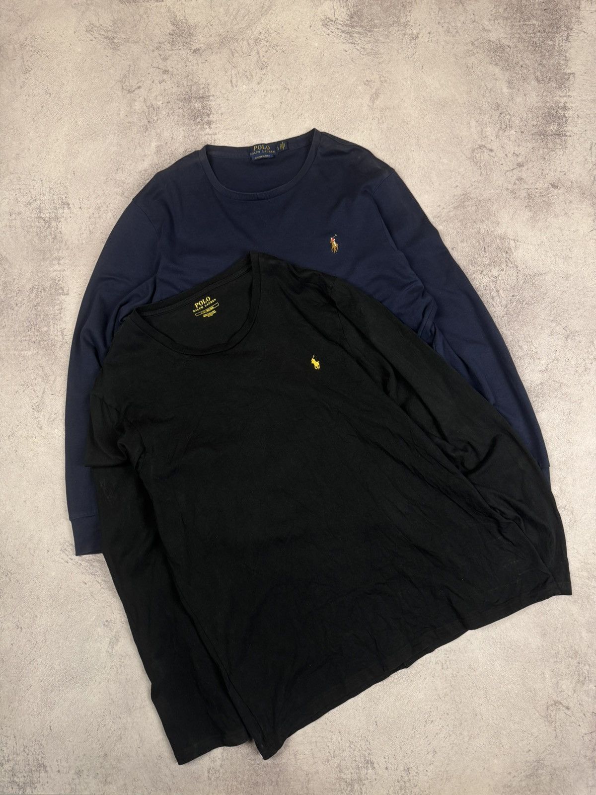 Polo Ralph Lauren Polo Ralph Lauren 2 Long Sleeved T Shirt Bundle Size US L / EU 52-54 / 3 - 1 Thumbnail