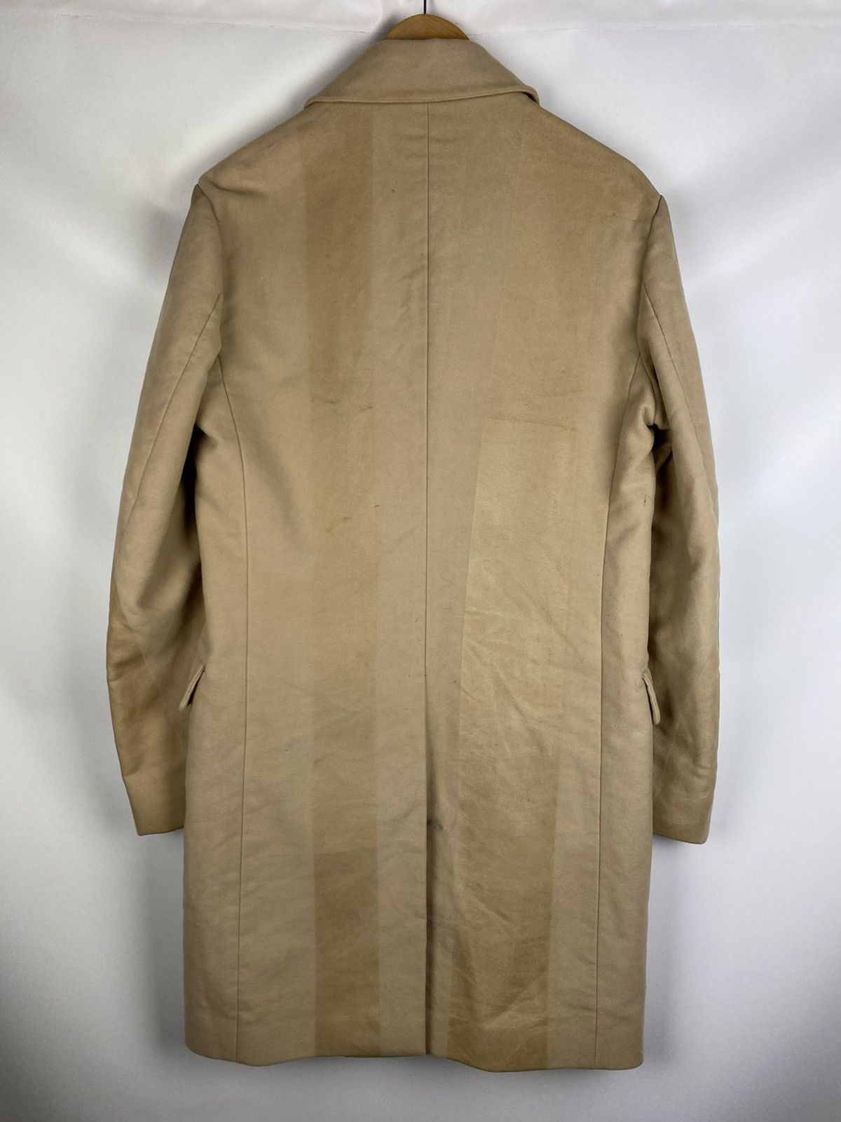 Helmut Lang Helmut Lang Vintage Men’s Wool / Coated Coat Jacket Size US M / EU 48-50 / 2 - 14 Thumbnail