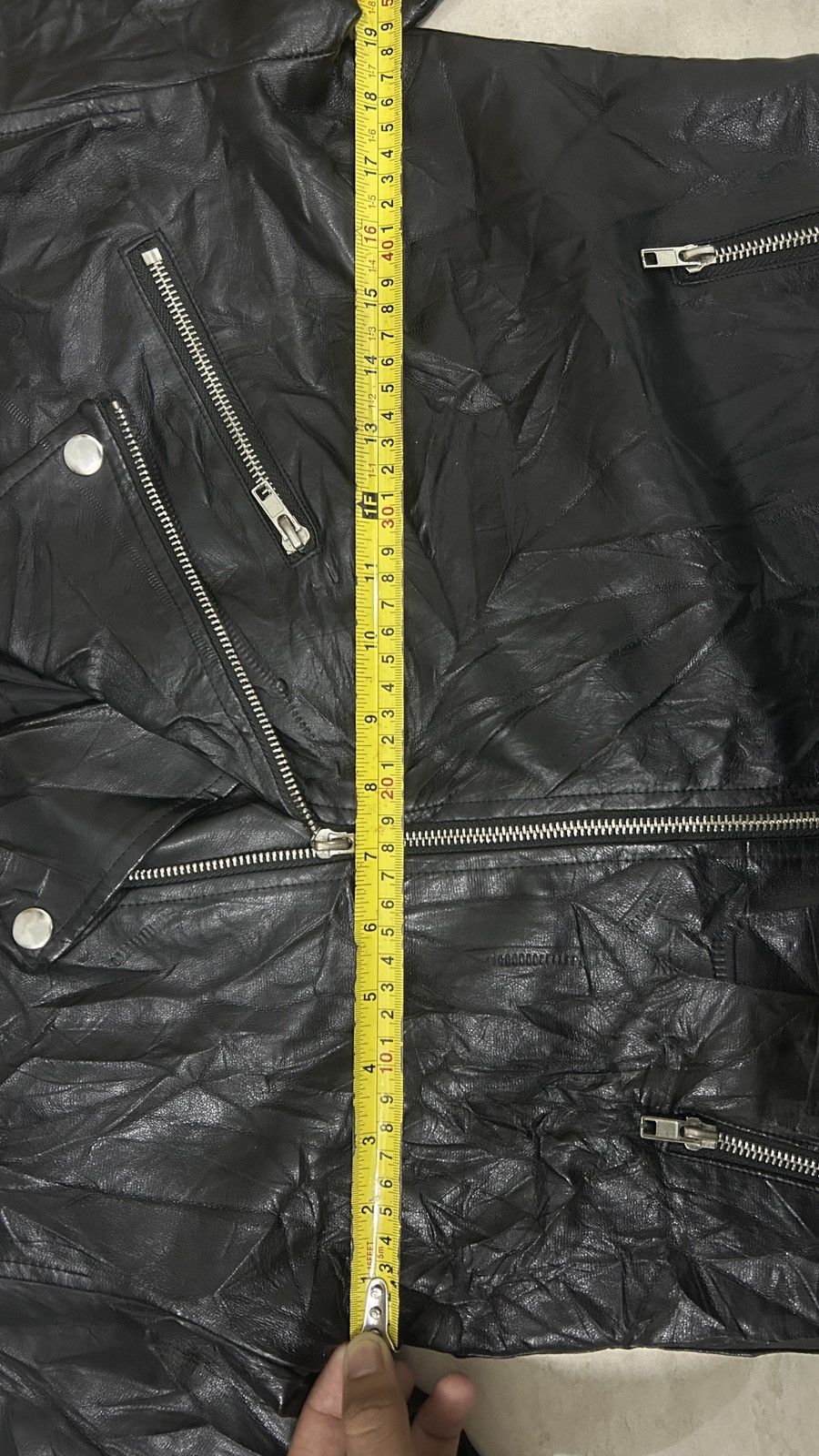 semanticdesign RARE🔥 SEMANTIC DESIGN LEATHER BIKER JACKET Size US L / EU 52-54 / 3 - 6 Thumbnail