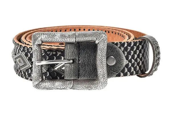 Japanese Brand Mizuki x Mako Dragon Altar Retro Vintage Leather Belt Size ONE SIZE - 4 Thumbnail