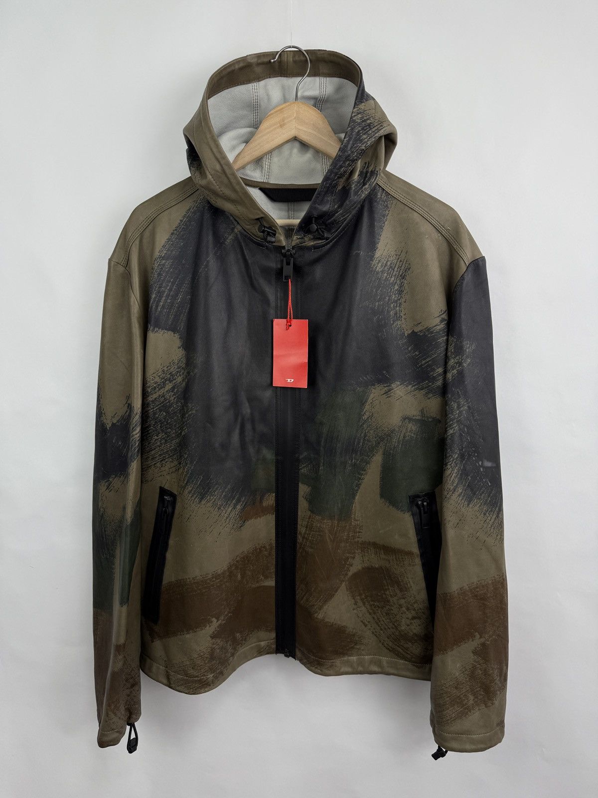 Diesel ❗️NEW 🇺🇸 Diesel J-Grant Sheepskin Leather Jacket Rare NWT Size US XXL / EU 58 / 5 - 5 Thumbnail