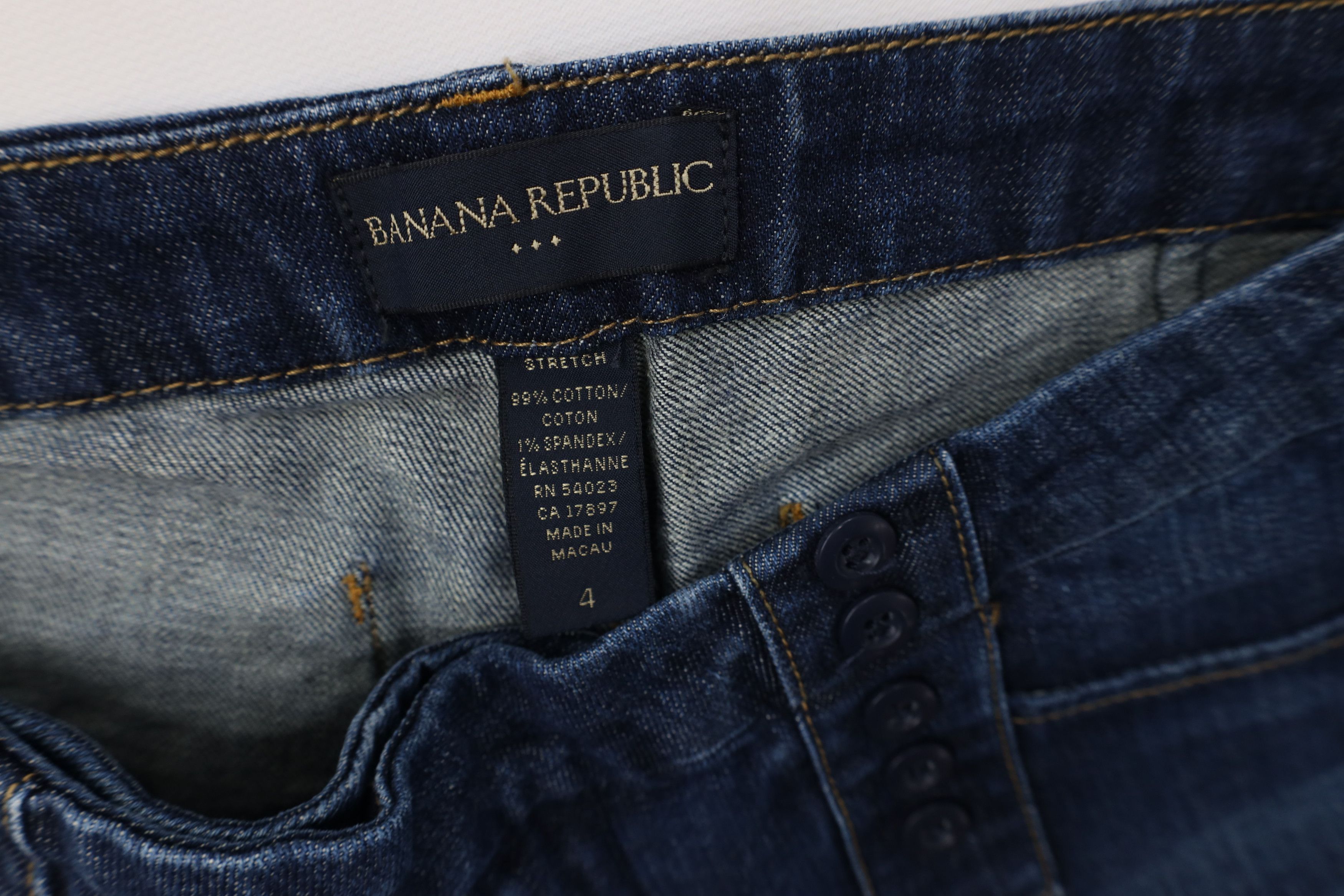 Banana Republic Vintage Y2K Banana Republic Flared Wide Leg Jeans Blue Size 27" / US 4 / IT 40 - 7 Thumbnail