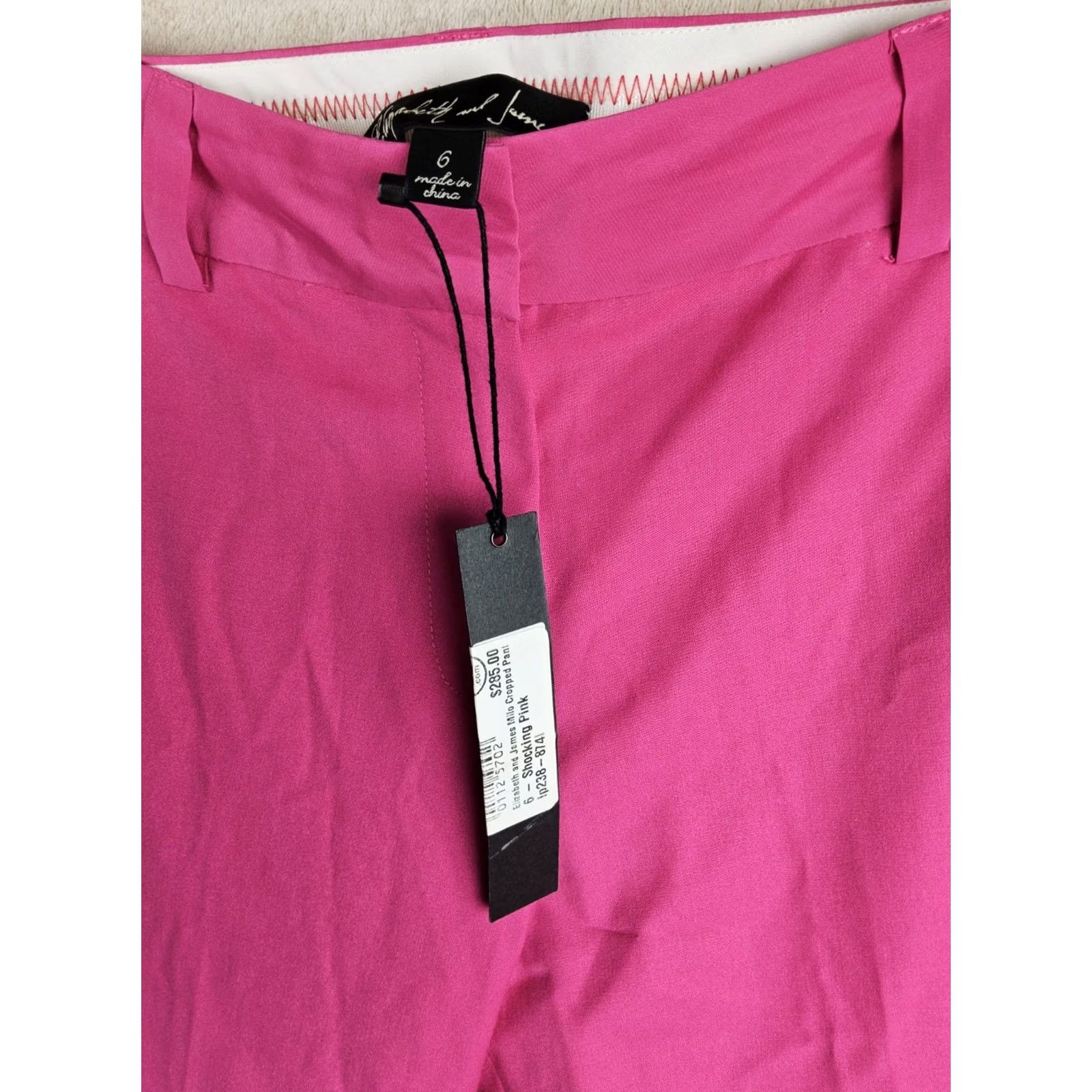 Elizabeth and James Elizabeth And James Pants Cropped Pink 6 Women Wool? (Note: This line is incorrect; please provide the correct instruction.) Size 28" / US 6 / IT 42 - 3 Thumbnail