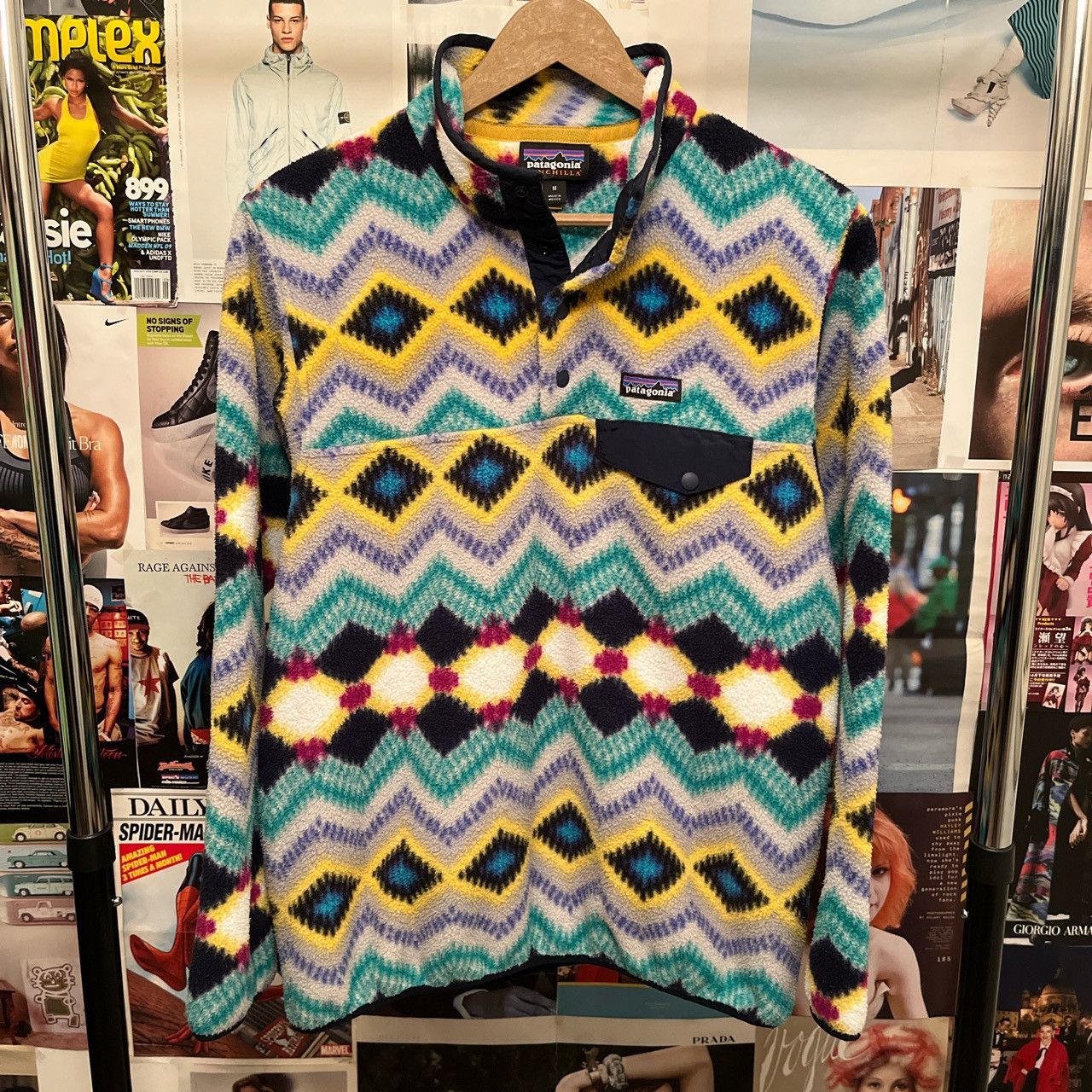 Patagonia synchilla aztec outlet