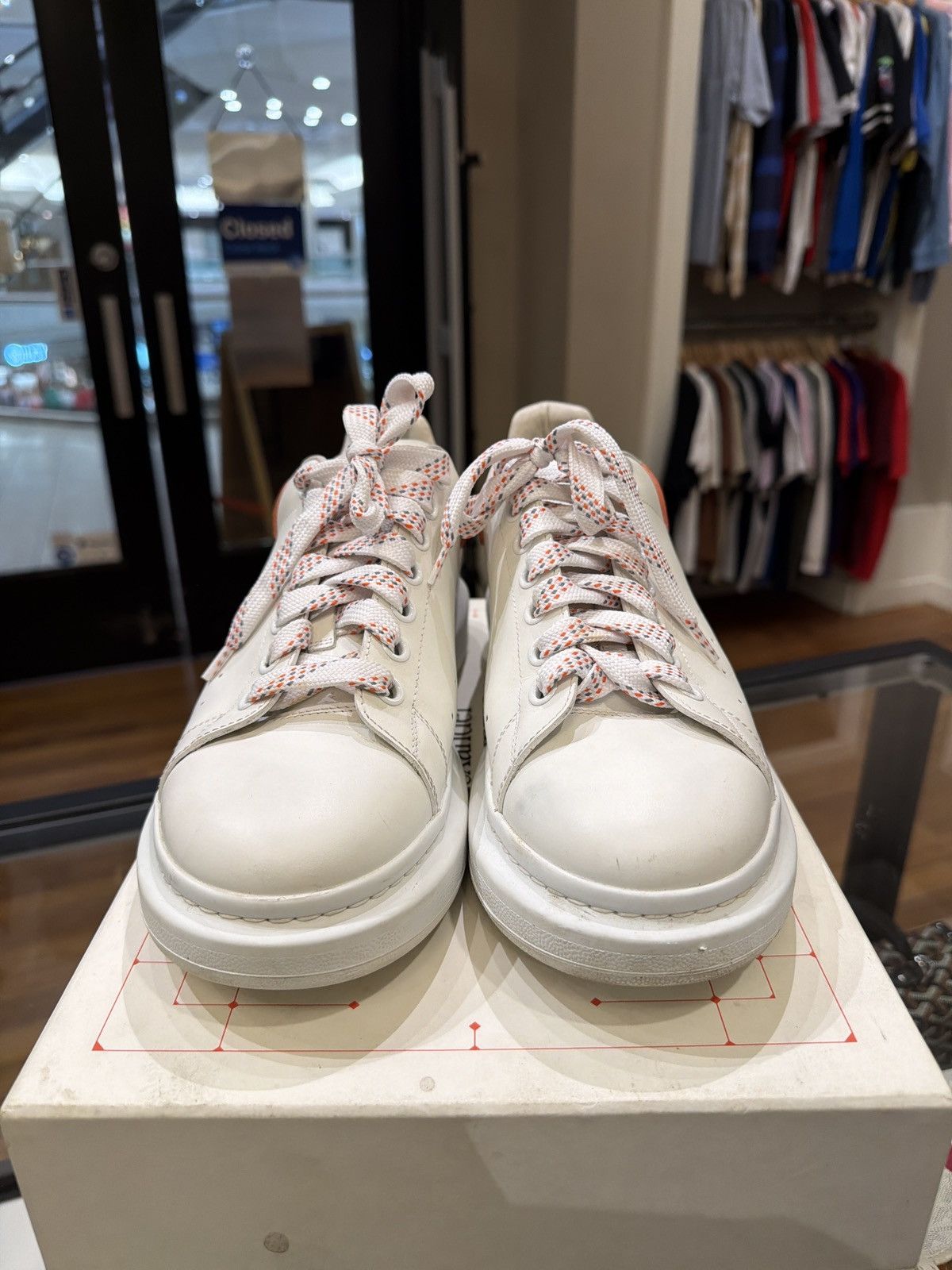 Alexander McQueen Alexander McQueen Oversized Sneaker - Warm Orange Heel Size US 11 / EU 44 - 6 Thumbnail