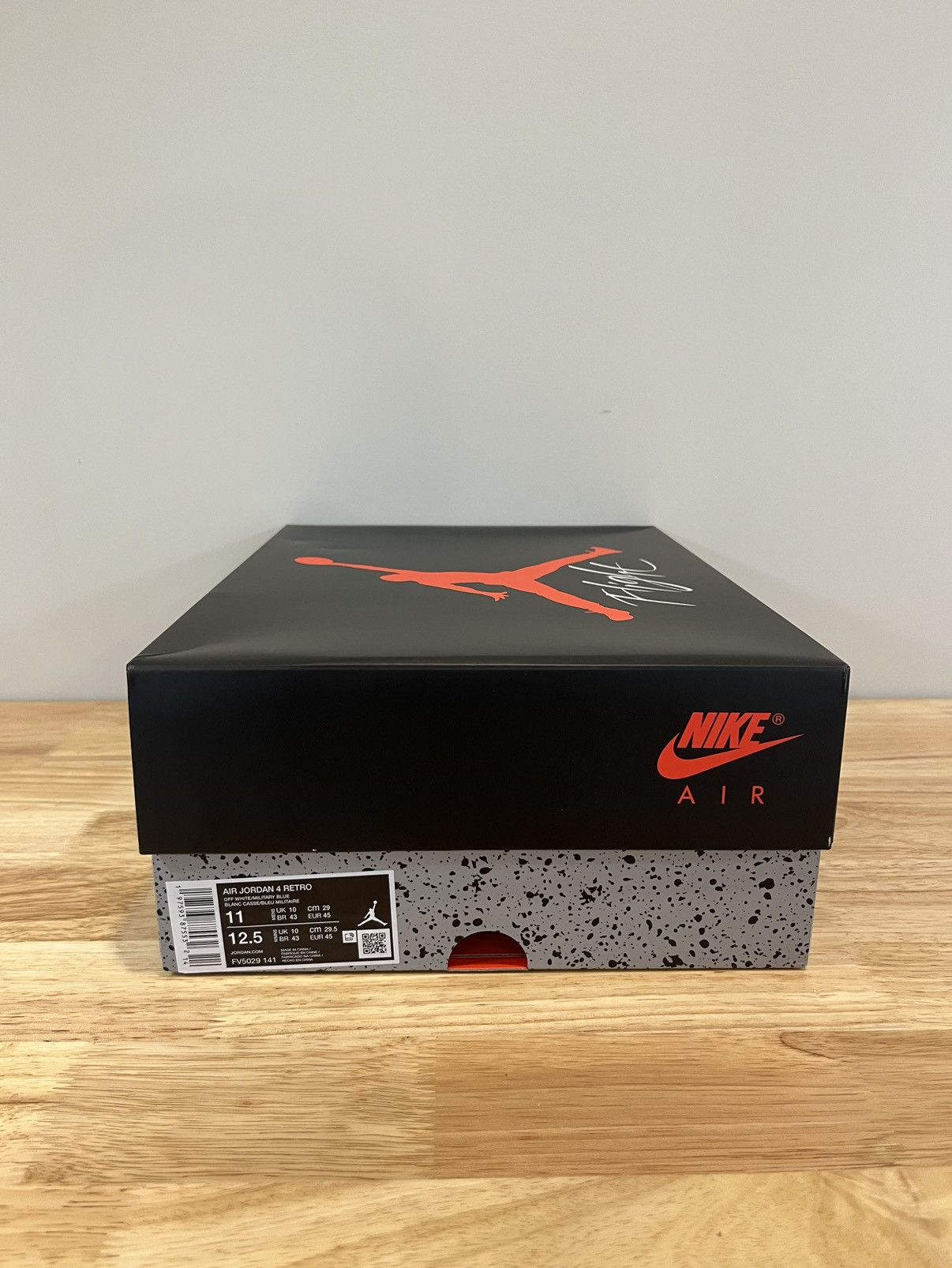 Jordan Brand Nike Air Jordan 4 Retro Military Blue 2024 FV5029-141 Size US 11 / EU 44 - 9 Thumbnail