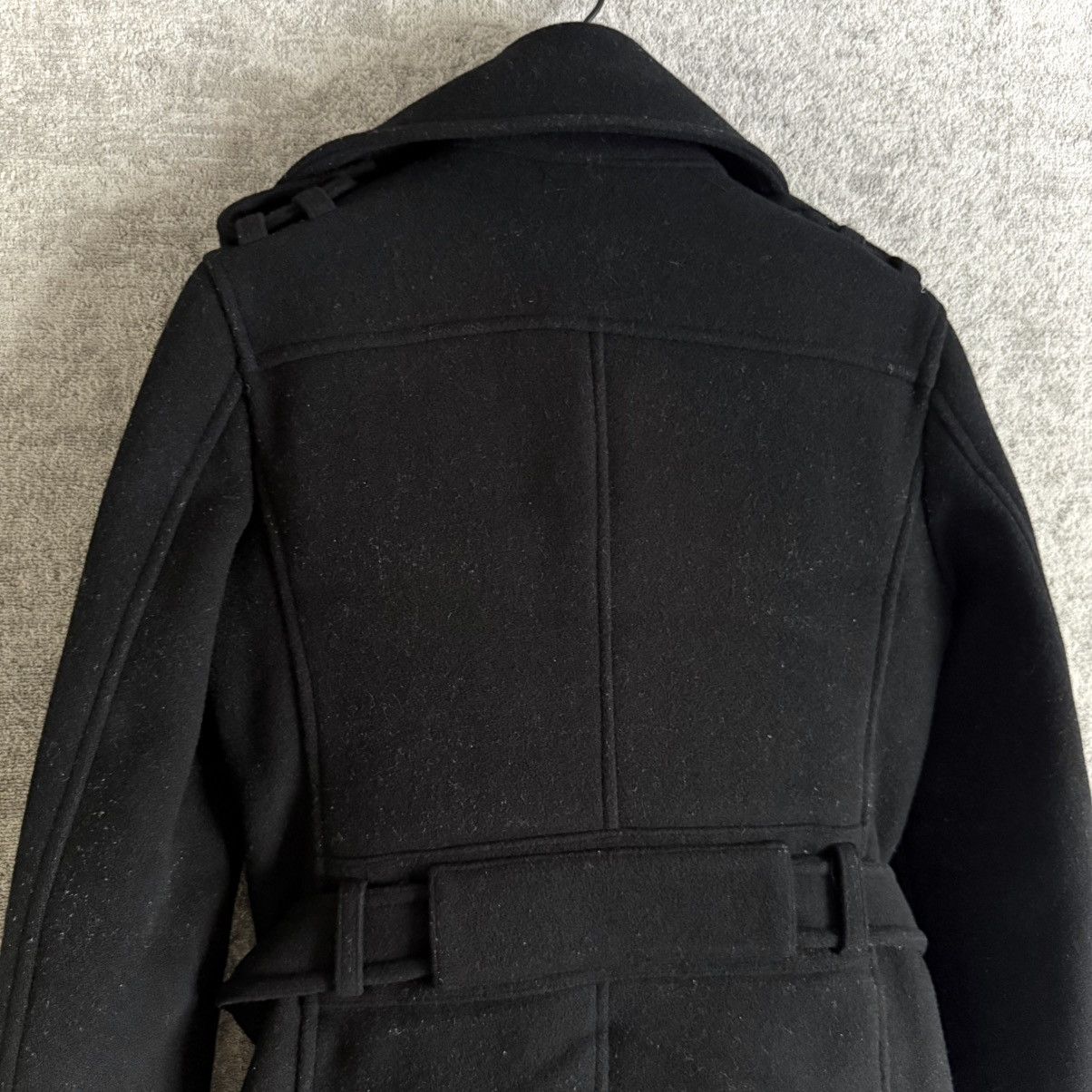 Roen Roen by Hiromu Takahara Double Breasted Wool Belted Peacoat Size US M / EU 48-50 / 2 - 9 Thumbnail