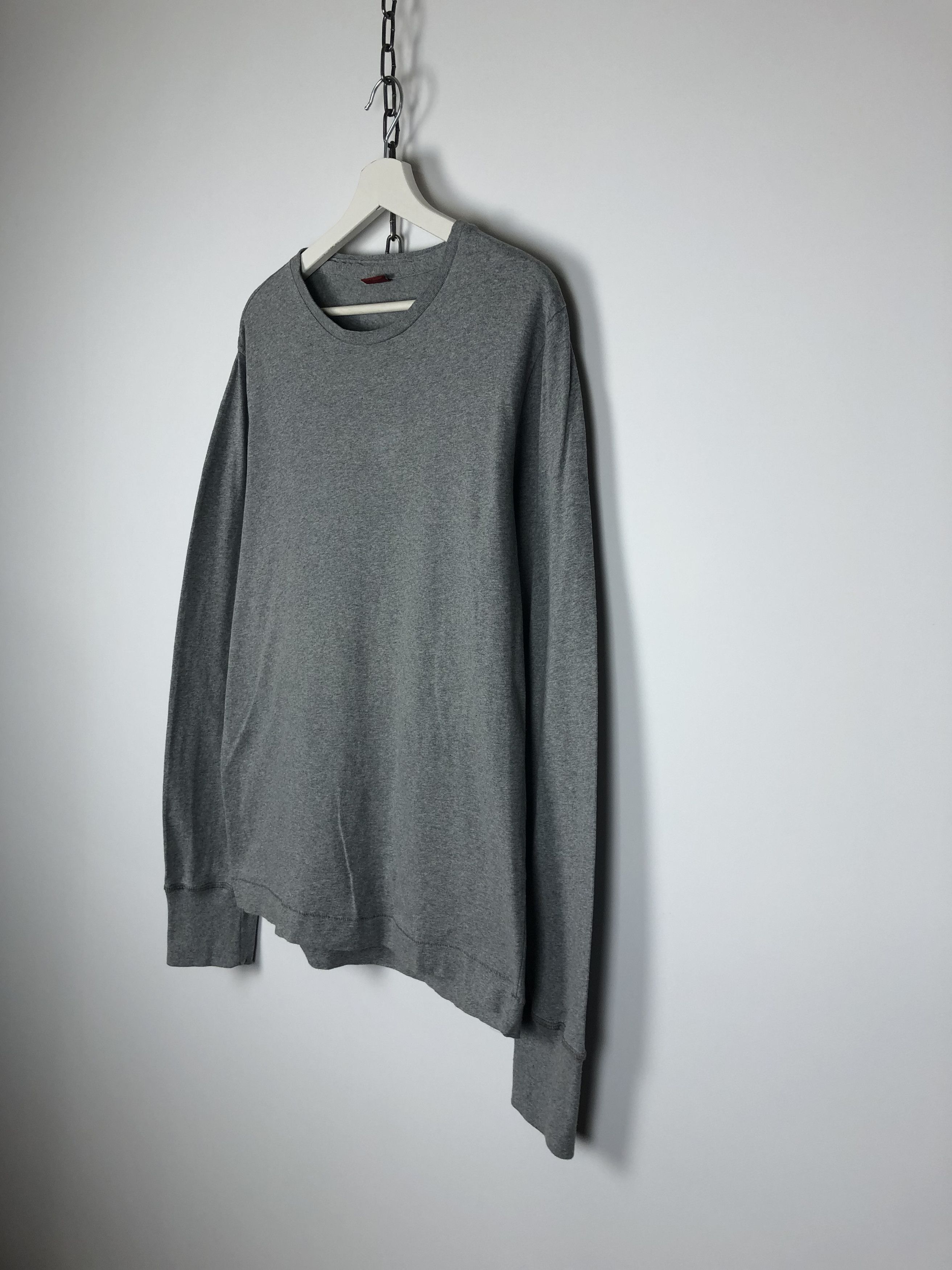 Japanese Brand Levi's TYPE 1 JEANS Longsleeve Pullover Japan Gray size L Size US L / EU 52-54 / 3 - 6 Thumbnail