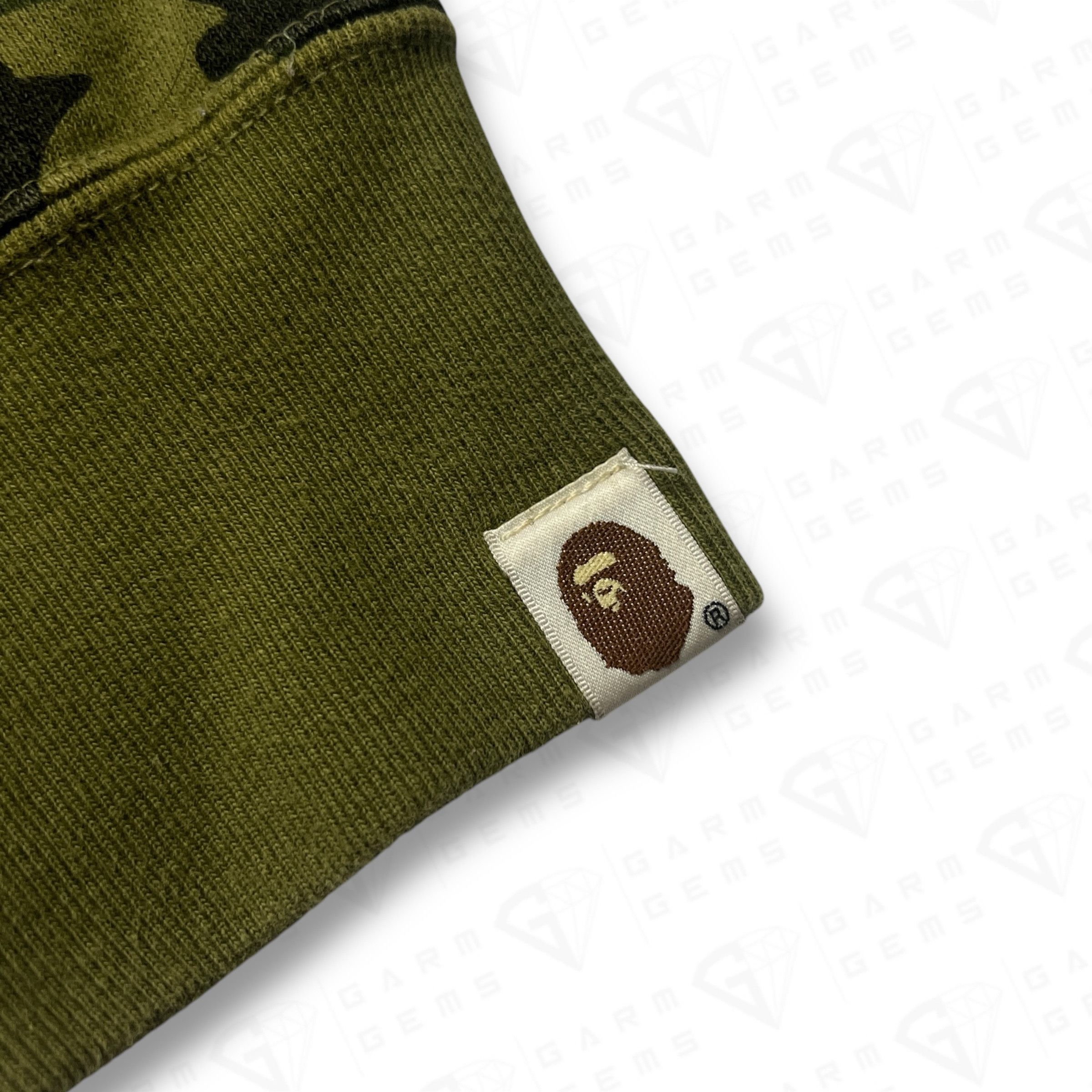Bape A Bathing Ape Camo Full Zip Hoodie Size US XL / EU 56 / 4 - 4 Thumbnail