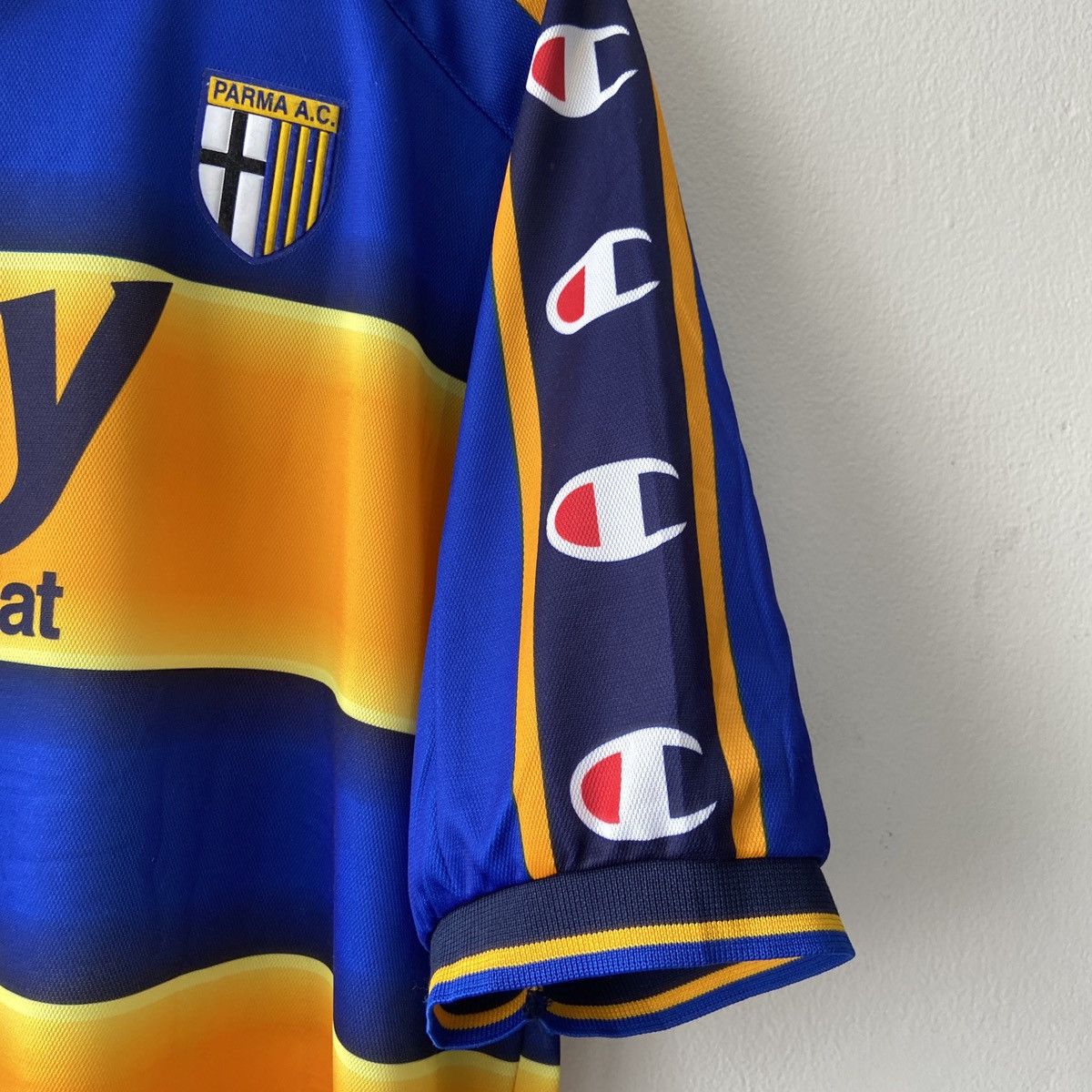 Champion × Vintage Vintage Champion Parma RC Home Jersey Size US XL / EU 56 / 4 - 5 Thumbnail