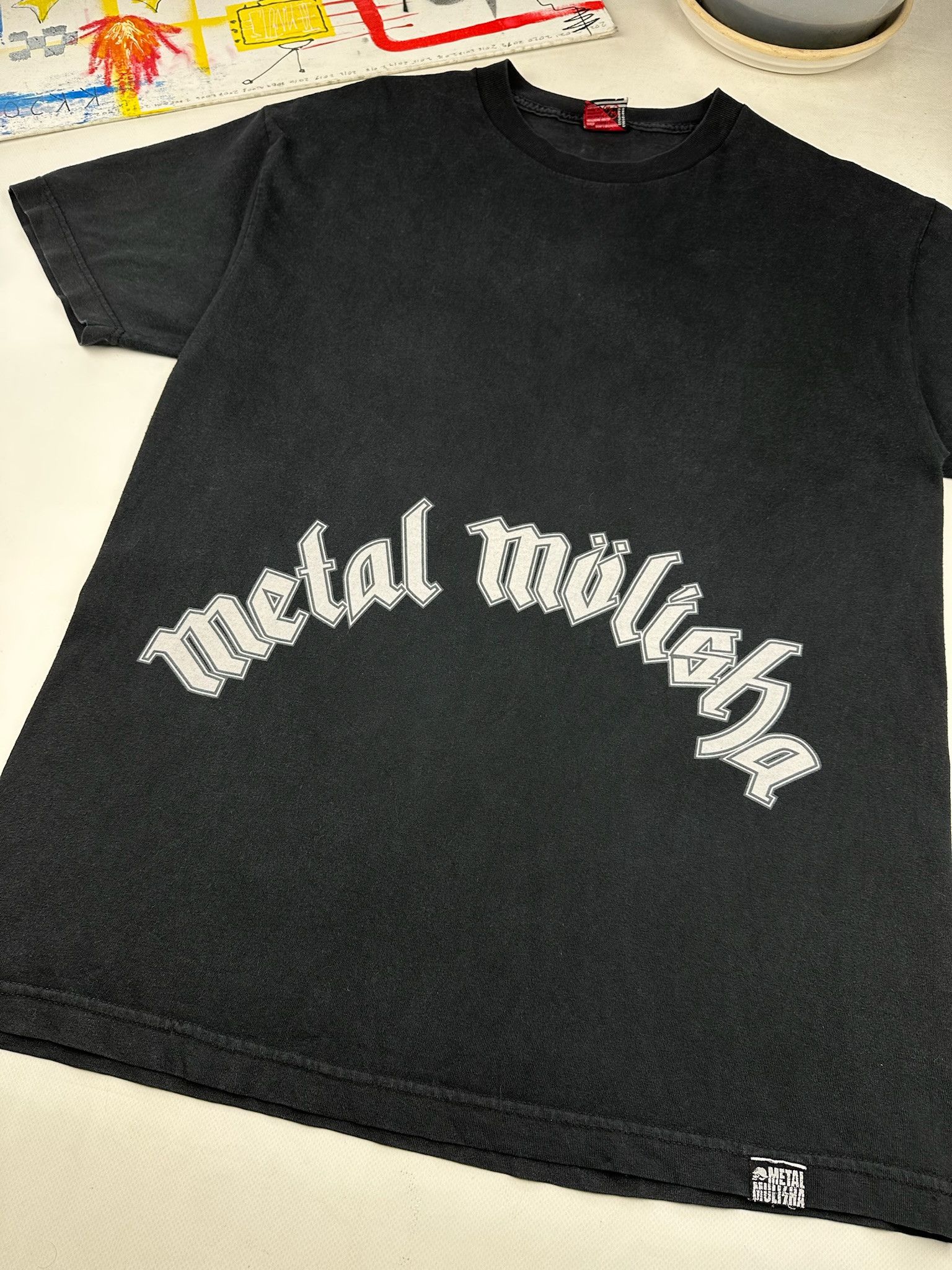 Band Tees Vintage Metal Mulisha skulls Motörhead parody USA Y2K Size US L / EU 52-54 / 3 - 3 Thumbnail