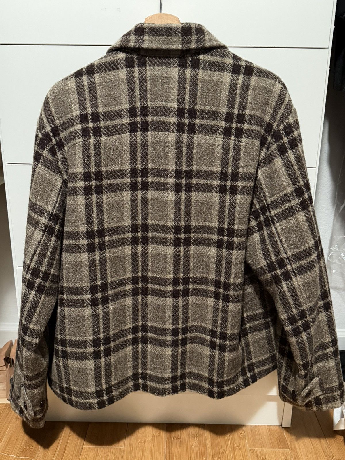 Evan Kinori Evan Kinori Zip Jacket - Yarn Dyed Wool Check Size US M / EU 48-50 / 2 - 2 Thumbnail