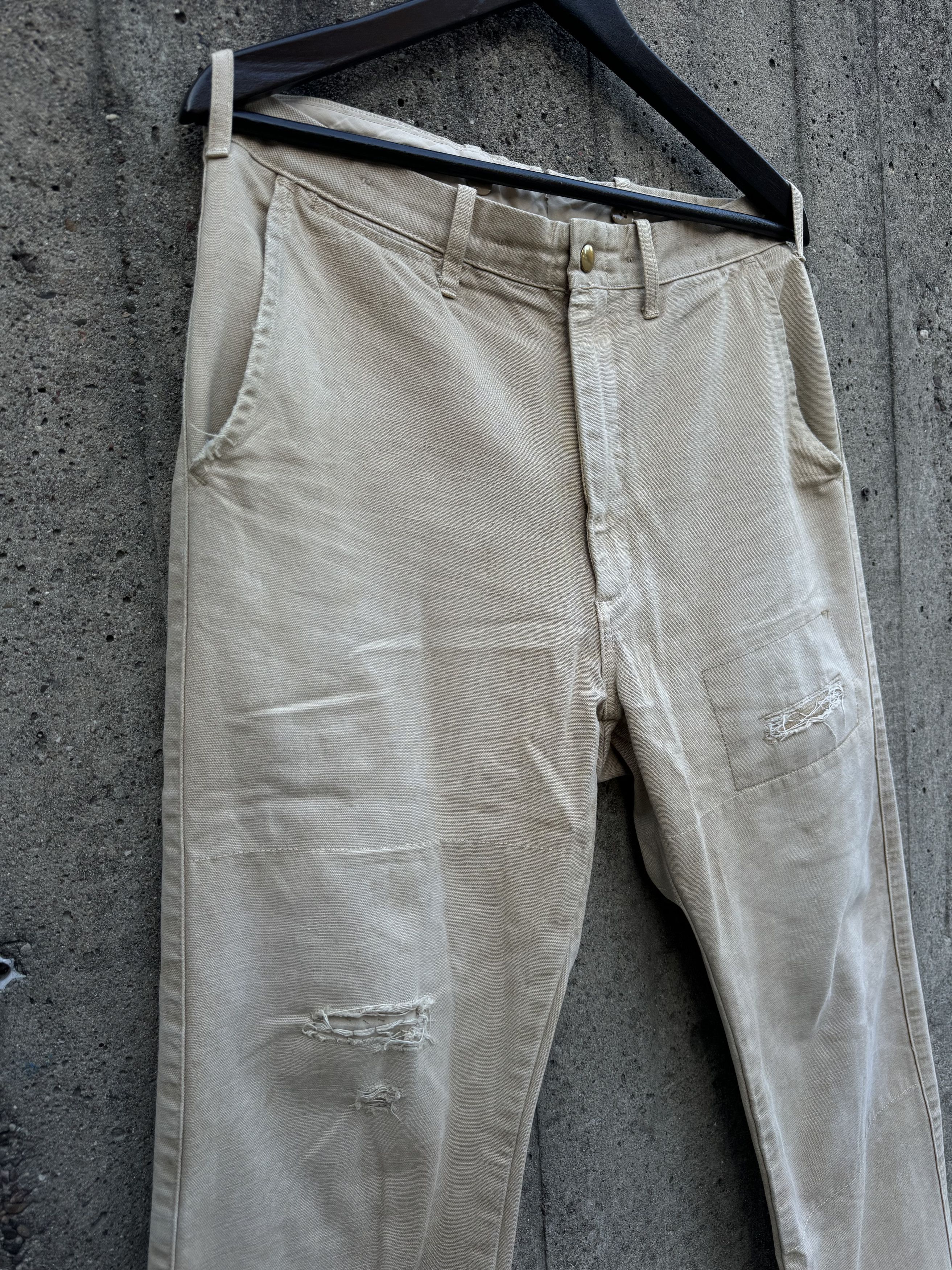 Unused Patched Distressed Workwear Pants Size US 30 / EU 46 - 3 Thumbnail