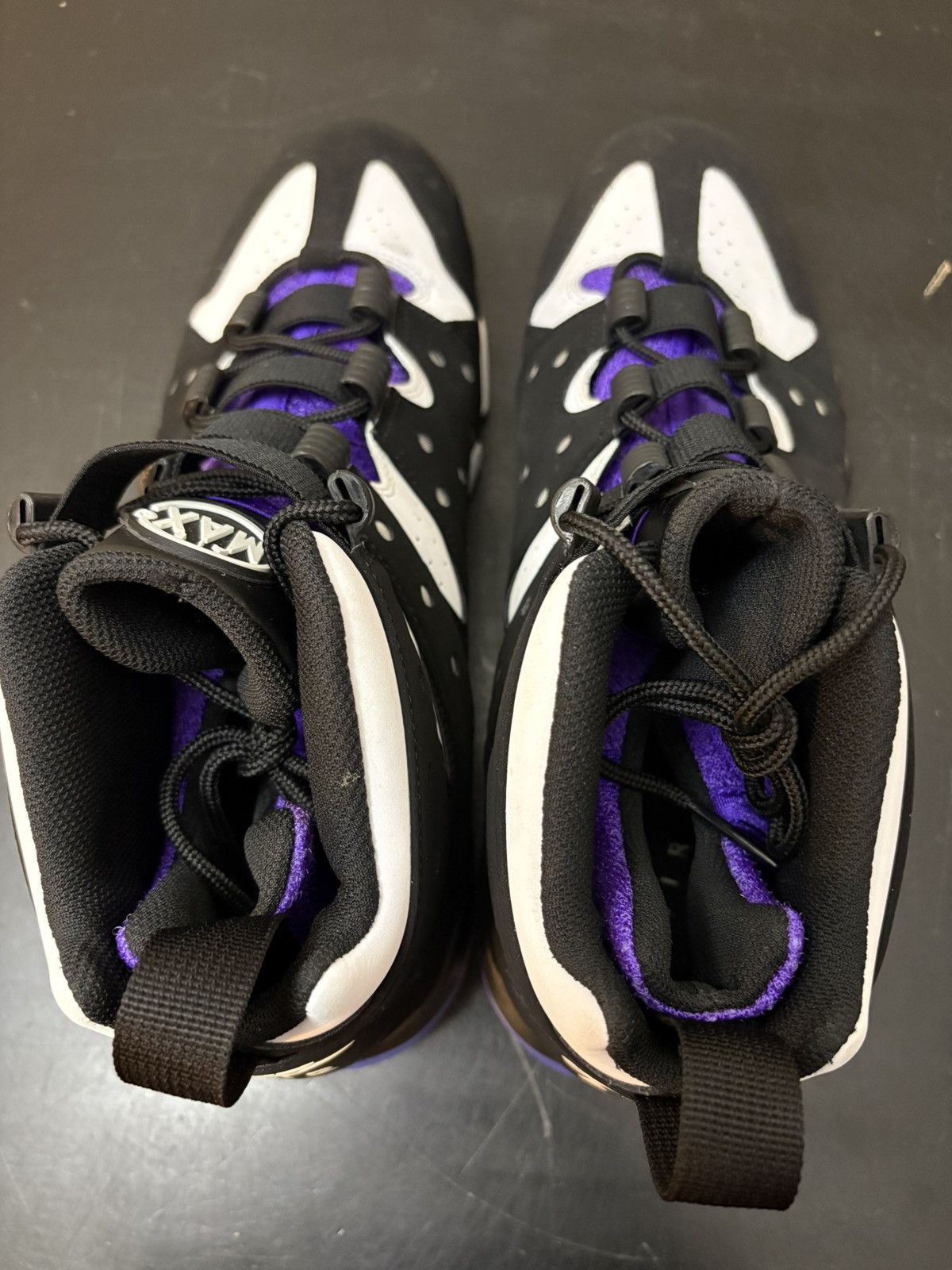 Nike Nike Air Max 2 CB 94 OG Black White Purple Size US 13 / EU 46 - 7 Thumbnail