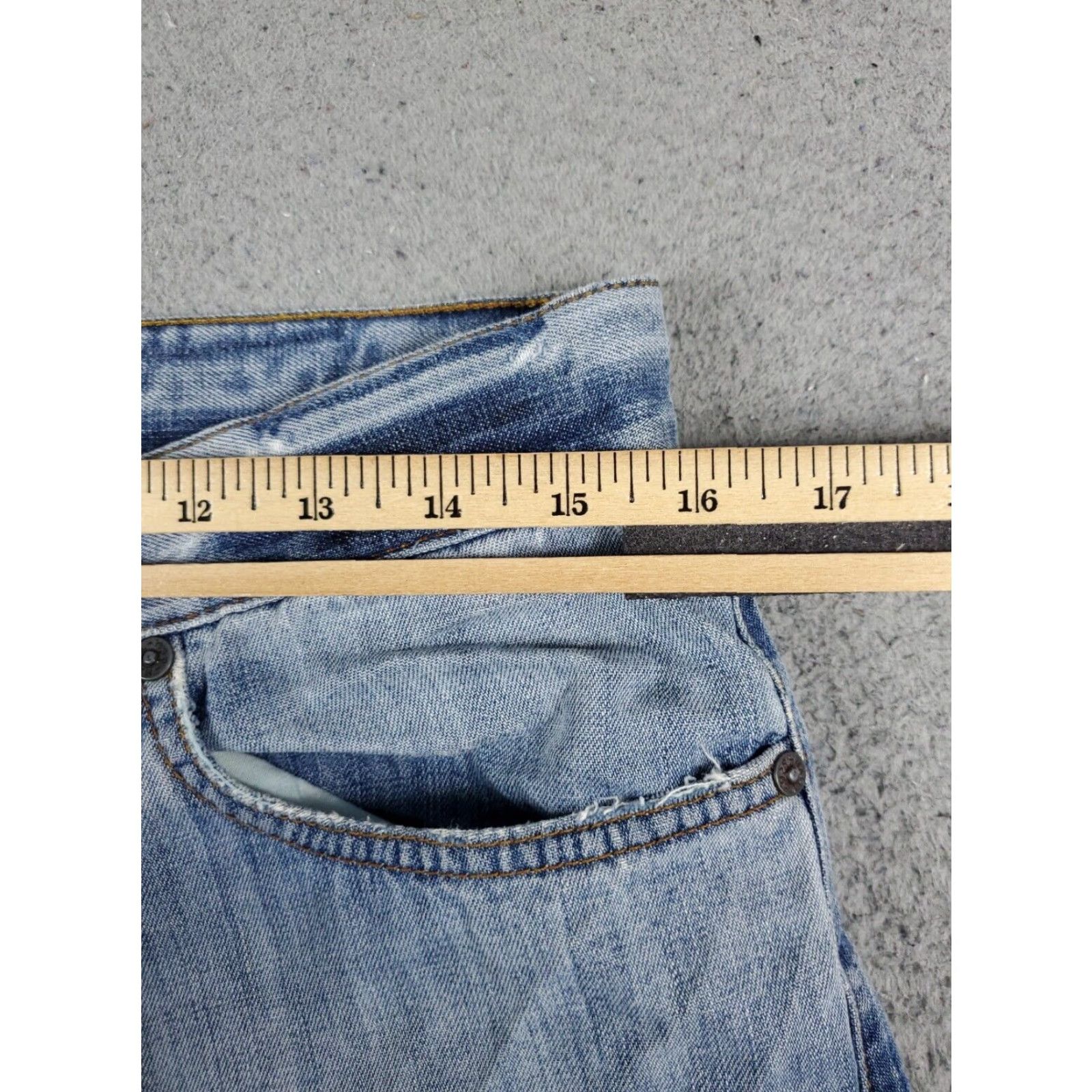 Vintage Mavi Jeans Mens Blue Straight Leg Denim Pants Size 32x31 Size US 32 / EU 48 - 4 Thumbnail