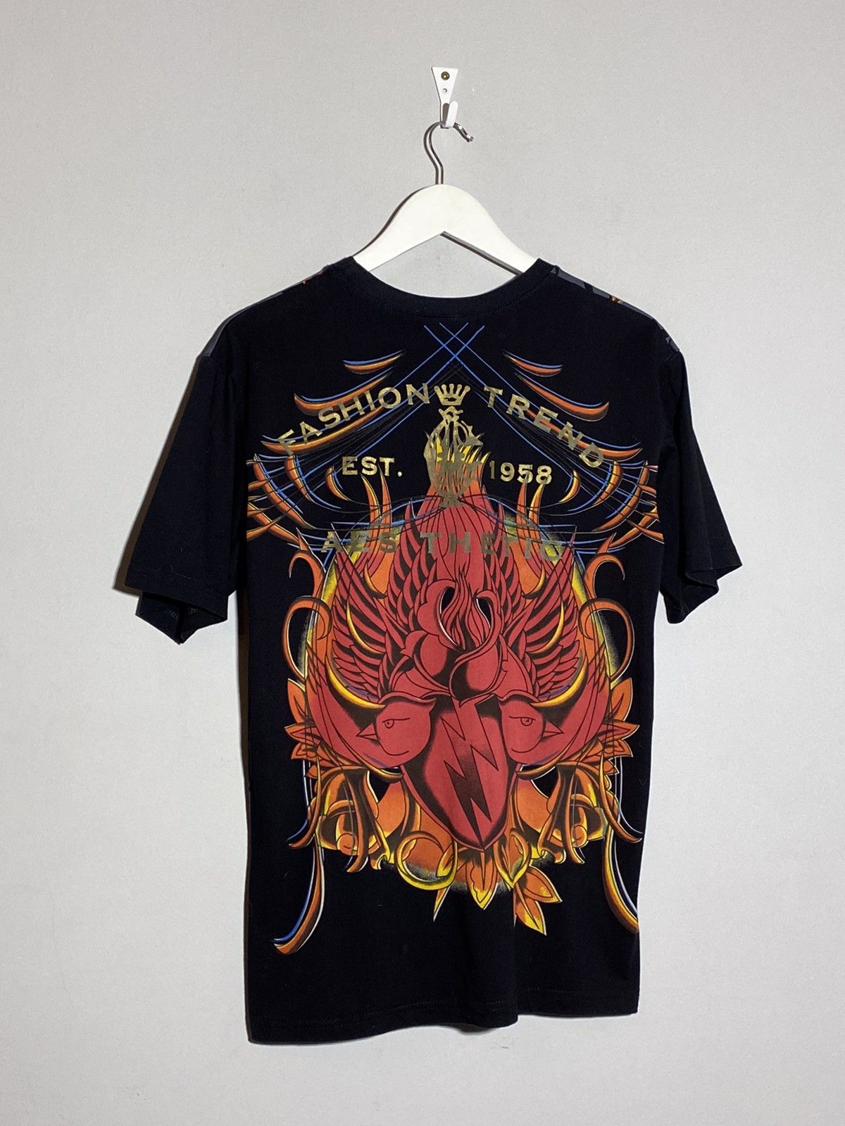Japanese Brand × Vintage Vintage Y2k Ed Hardy Christian Audigier style t-shirt Size US M / EU 48-50 / 2 - 2 Thumbnail