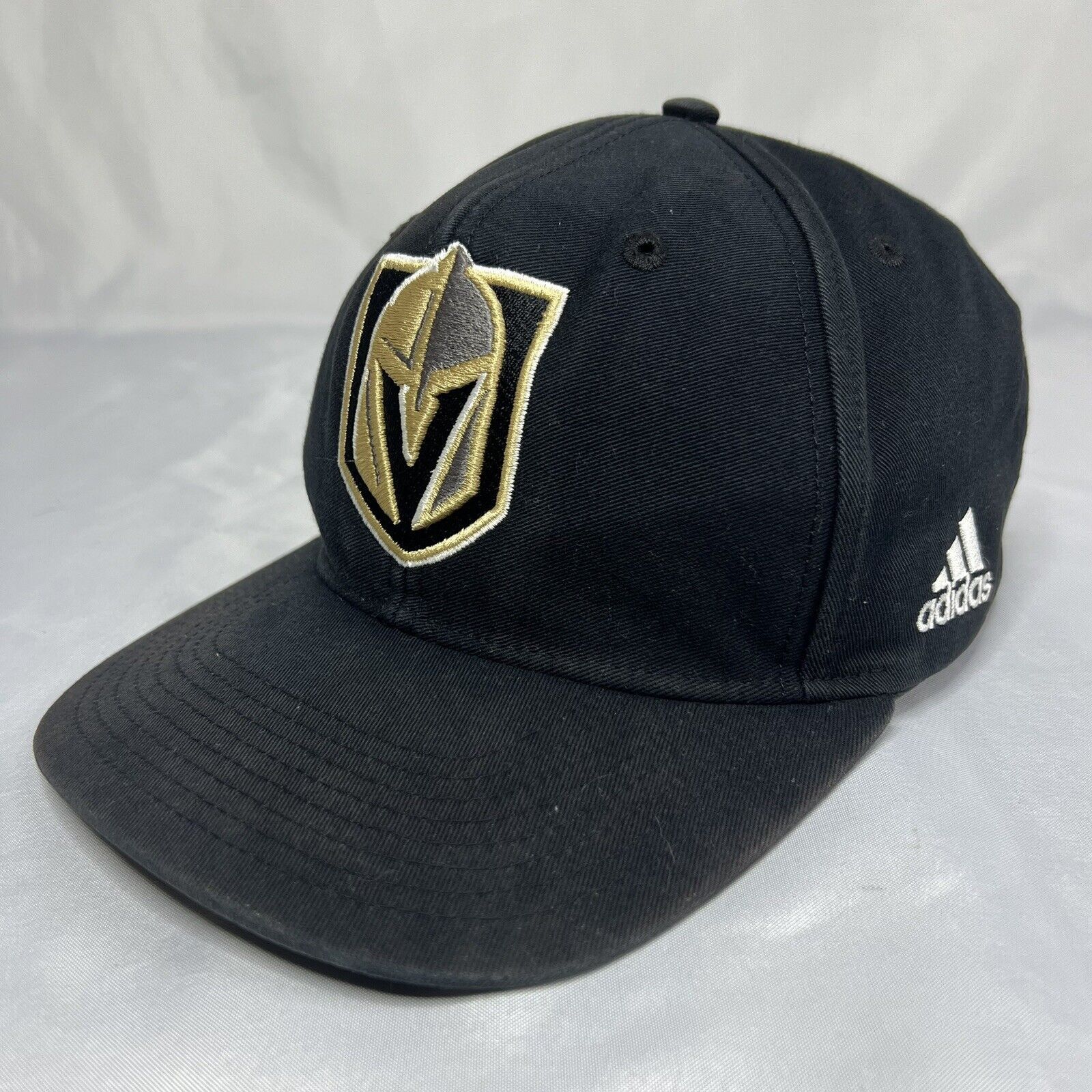 Adidas Adidas Mens NHL Las Vegas Golden Knights Adjustable Hat Cap Size ONE SIZE - 1 Thumbnail