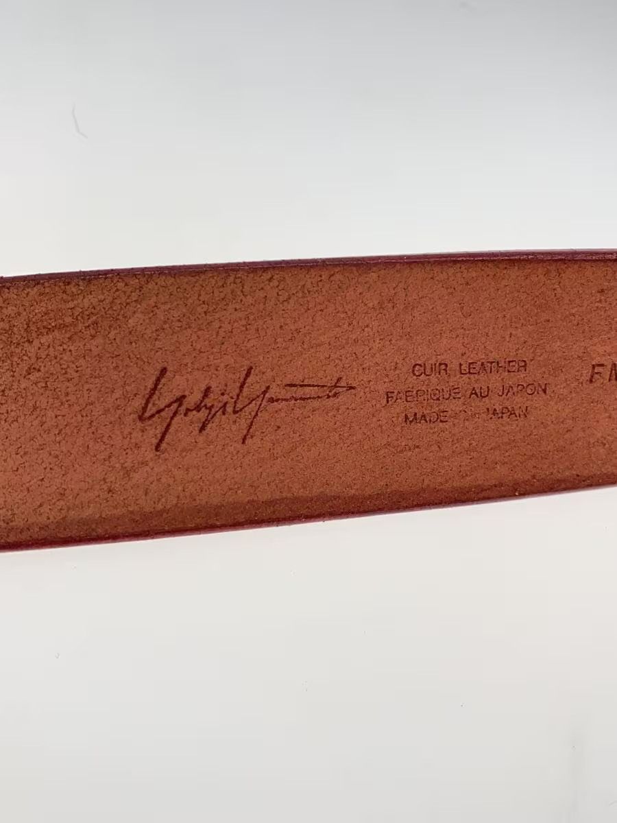 Yohji Yamamoto YOHJI YAMAMOTO FM-F04-769 Red Belt Size ONE SIZE - 4 Thumbnail