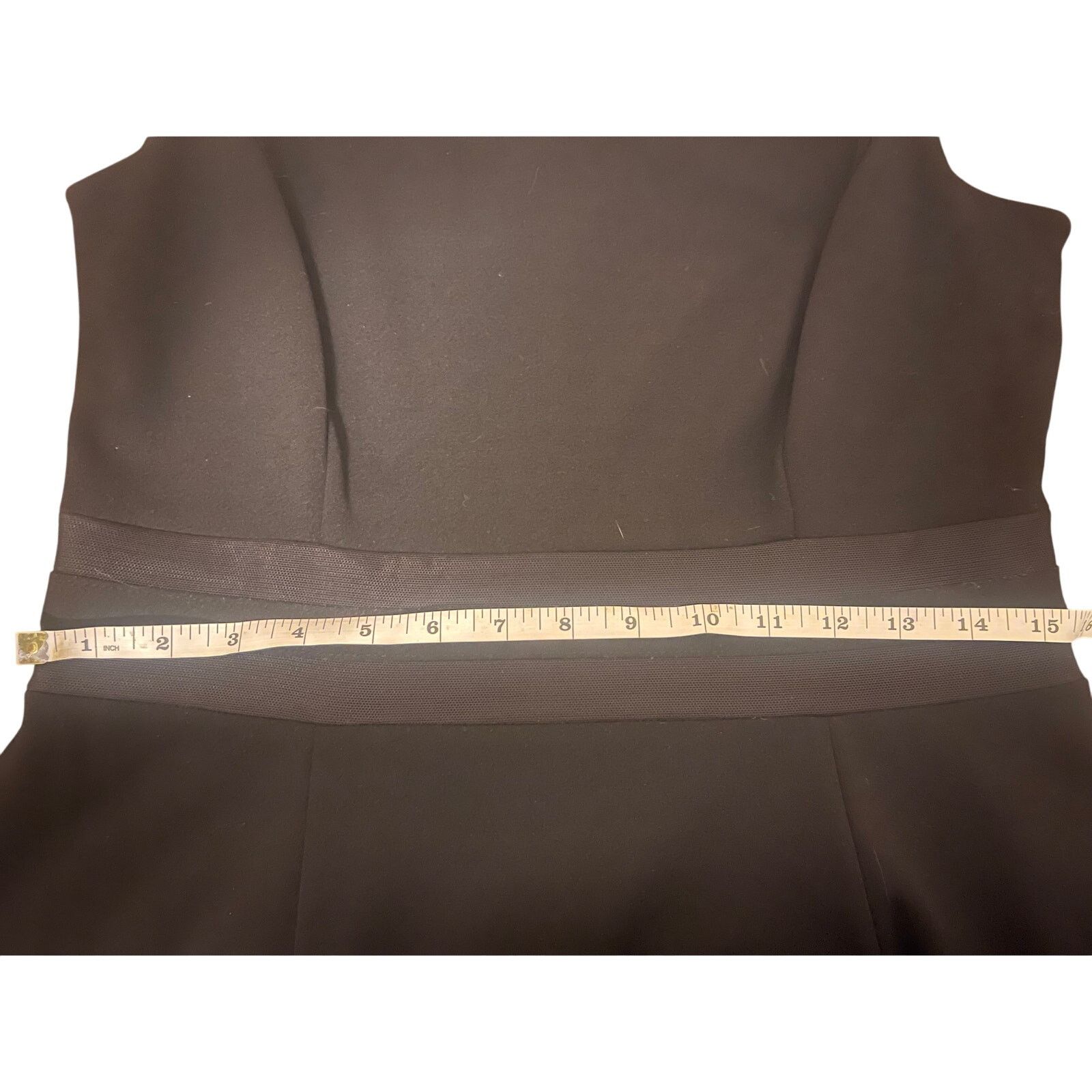 Calvin Klein Calvin Klein Little Black Dress – Sheer Hem Detail – Size 8 Size M / US 6-8 / IT 42-44 - 6 Thumbnail