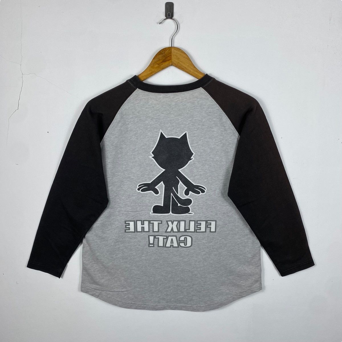 Felix Vintage 00's FELIX THE CAT Double Print Graphic Longsleeve Size US M / EU 48-50 / 2 - 5 Thumbnail