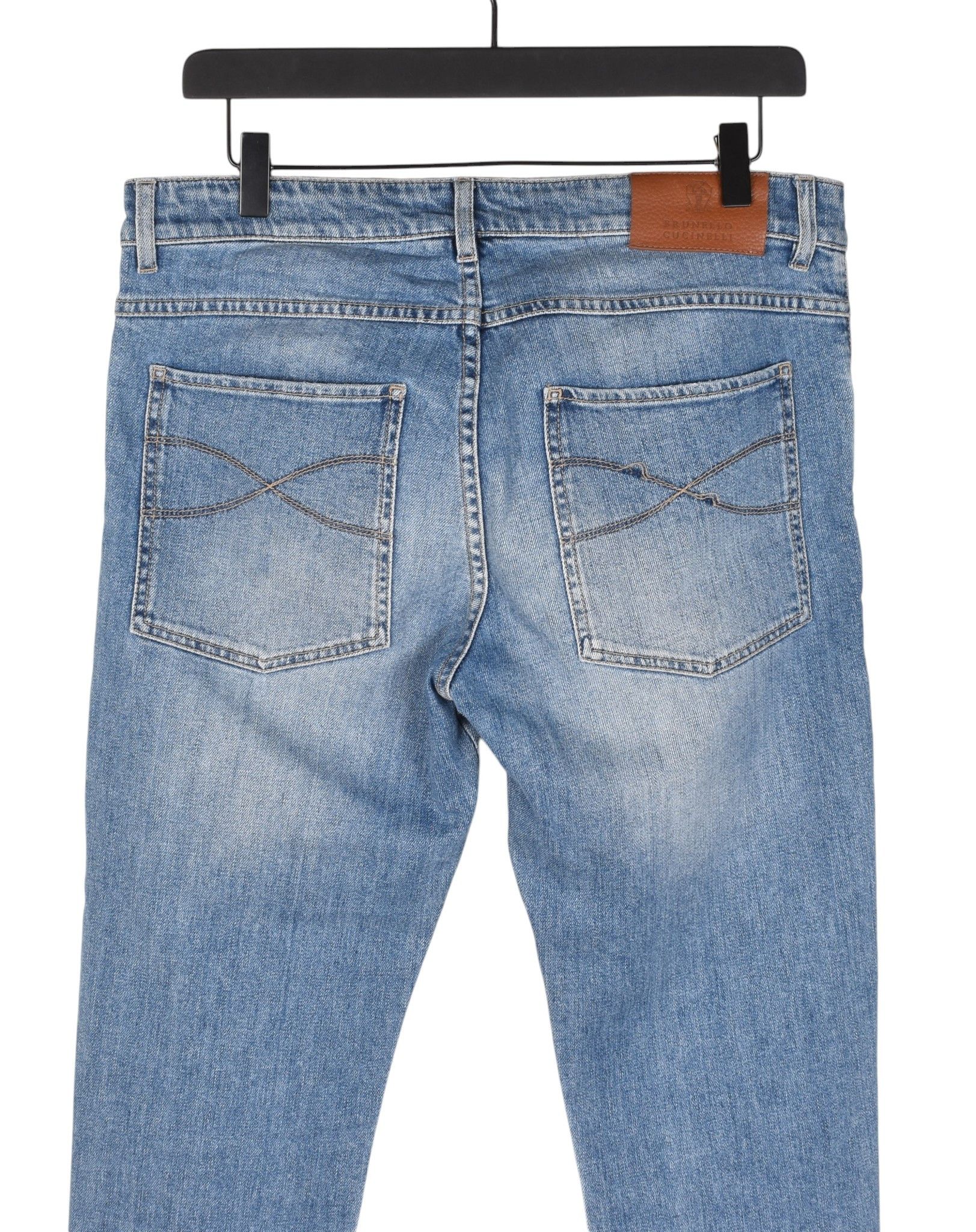 Brunello Cucinelli Brunello Cucinelli Skinny Fit Men Stretch Jeans Size 46 Size US 30 / EU 46 - 4 Thumbnail