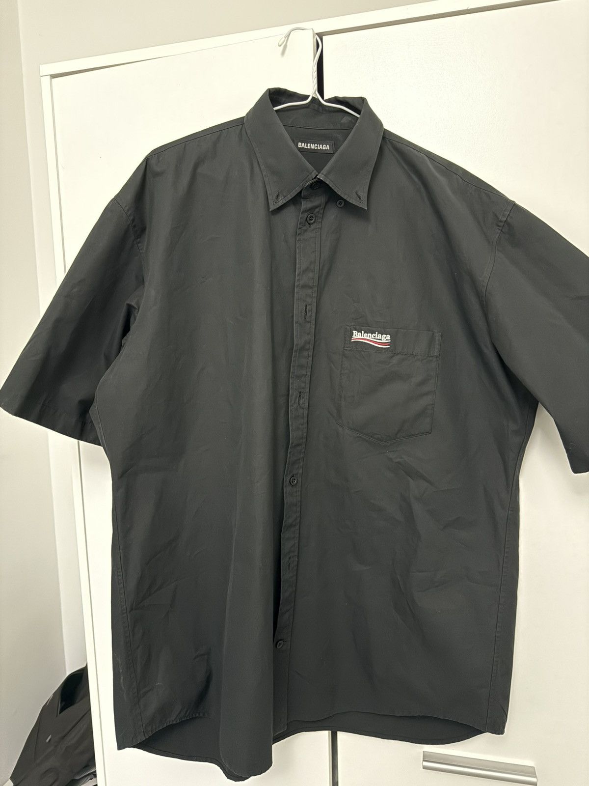 Balenciaga Balenciaga Political Campaign Shirt Size US M / EU 48-50 / 2 - 1 Thumbnail