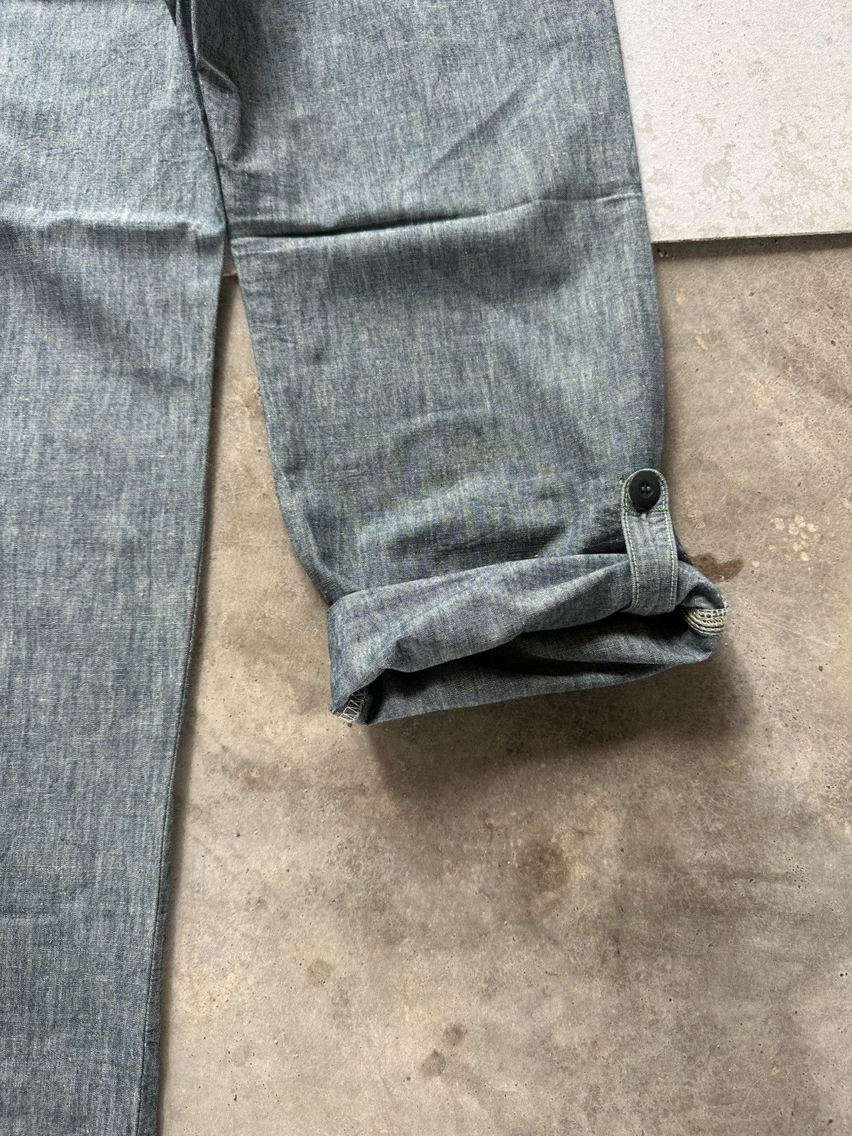 Edwin 712RS Vintage EDWIN TOKYO-JAPAN WorkWear Roll Ups Denim Pant Size US 33 - 16 Thumbnail