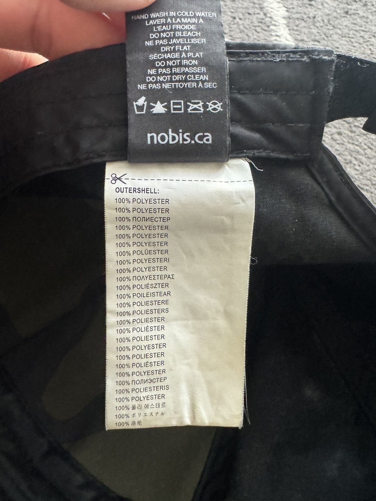 Nobis Cap Nobis Black Size ONE SIZE - 6 Thumbnail