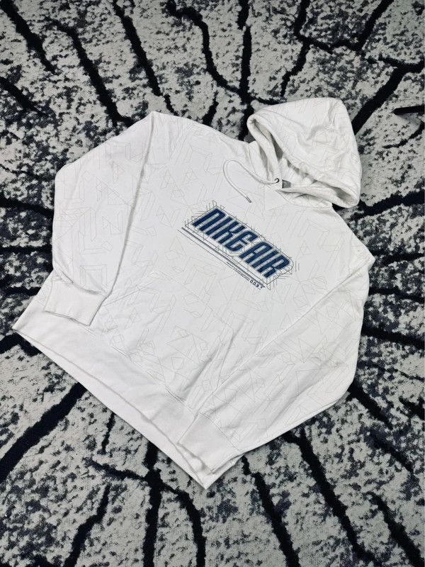 Nike Nike Air hoodie white logo center L Size US L / EU 52-54 / 3 - 2 Thumbnail